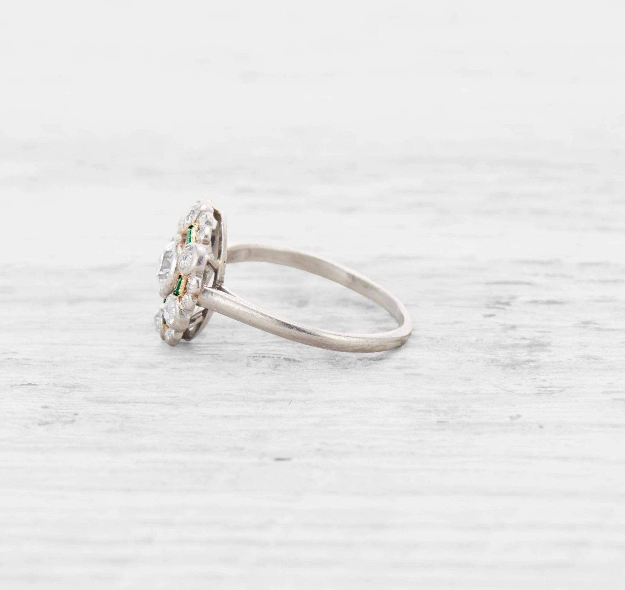 0.30 CARAT EDWARDIAN DIAMOND ENGAGEMENT RING - Image 3