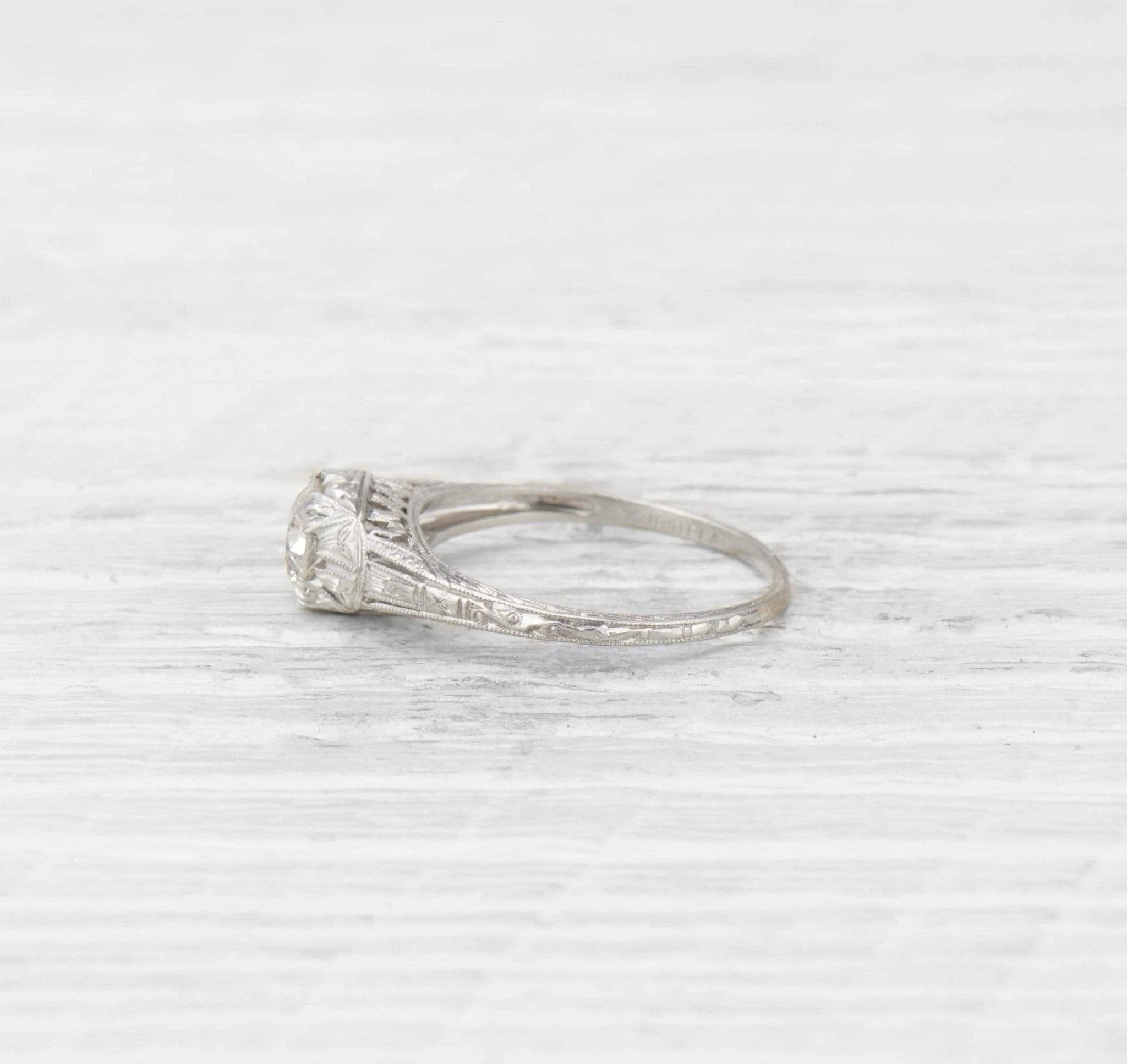 .86 CARAT EDWARDIAN ENGAGEMENT RING - Image 3