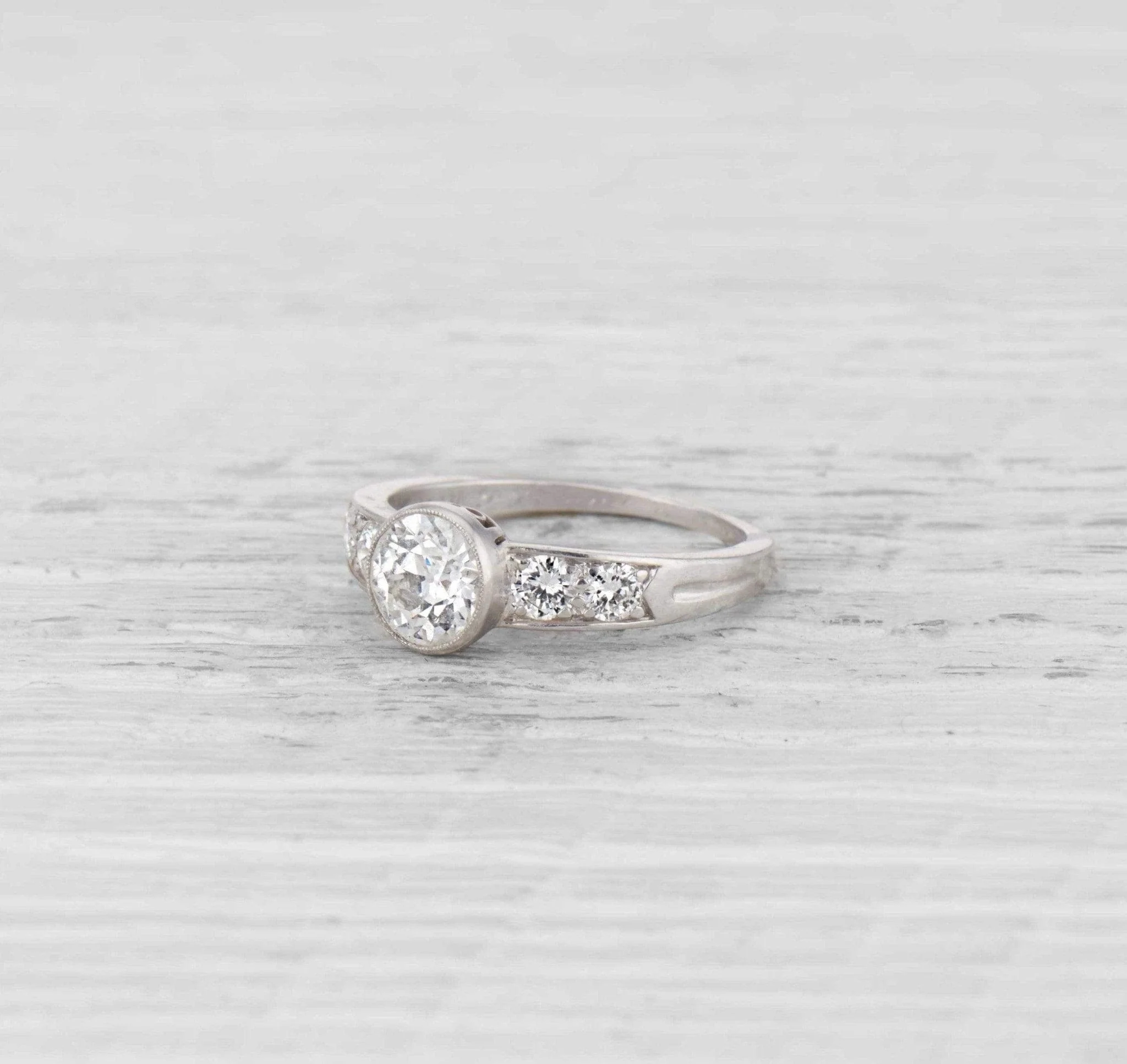 1.02 Carat Retro Tiffany & Co. Diamond Engagement Ring