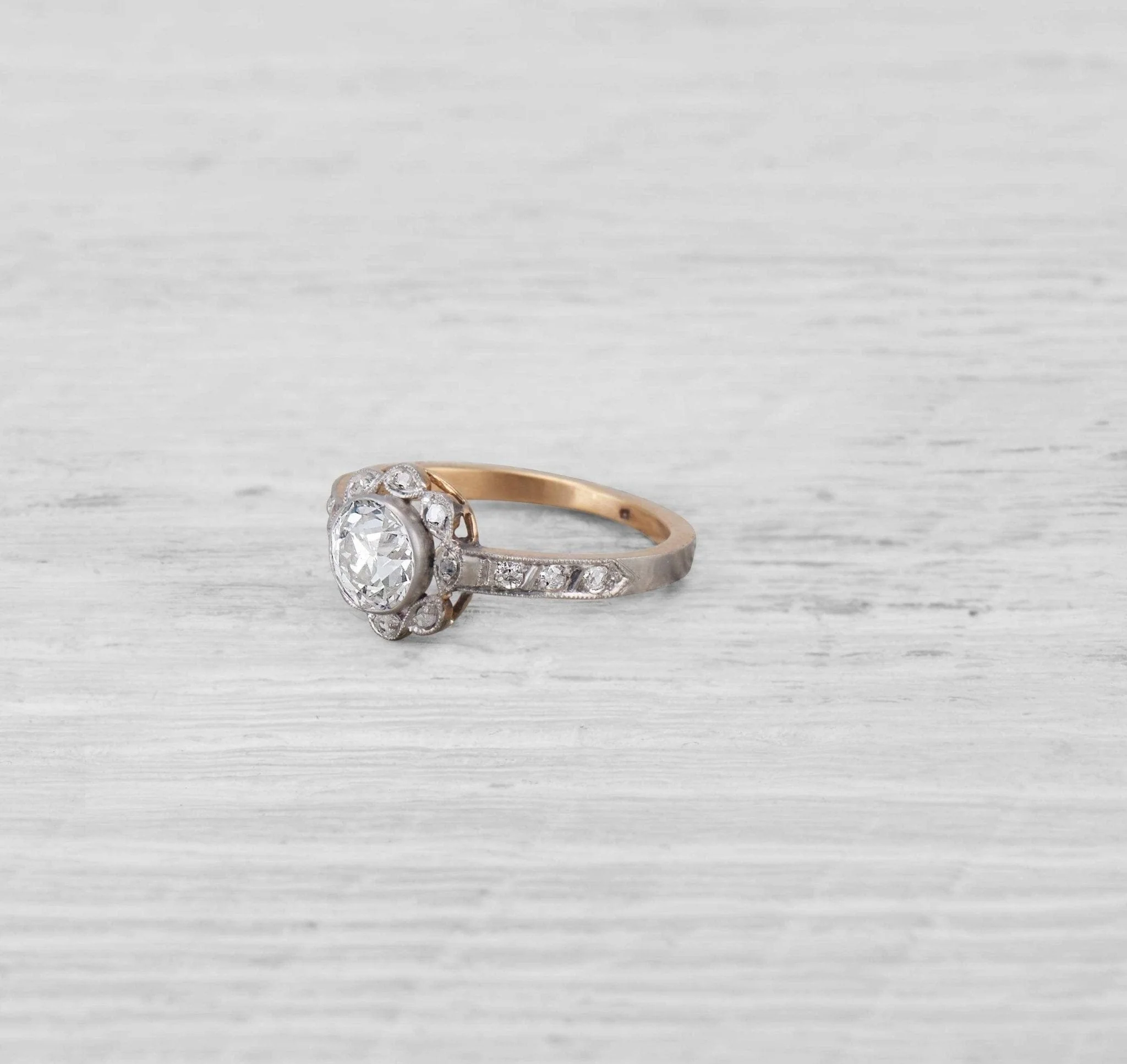1.03 CARAT EDWARDIAN ENGAGEMENT RING