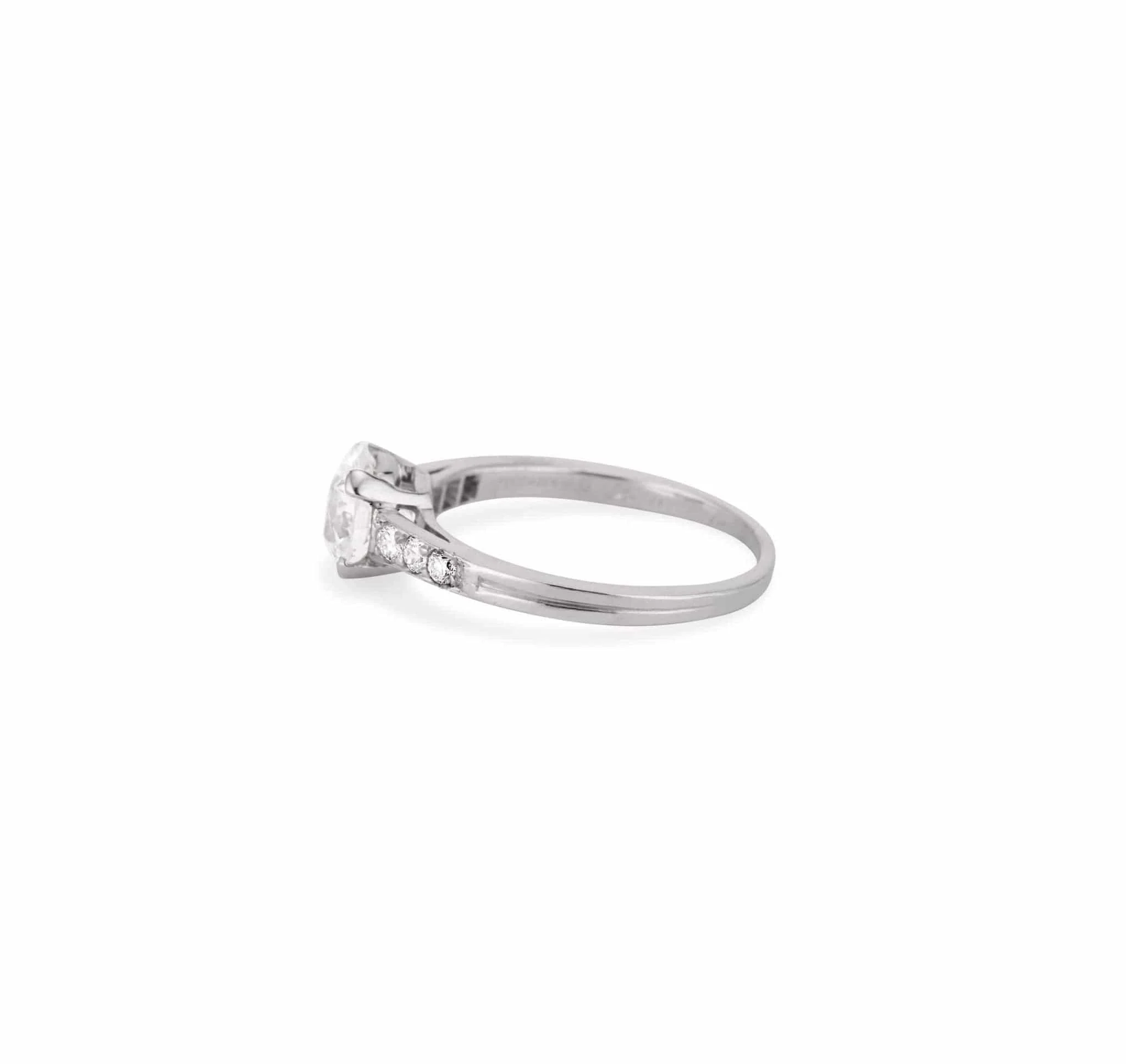 1920s Tiffany & Co 1.03 Carat Solitaire - Image 3