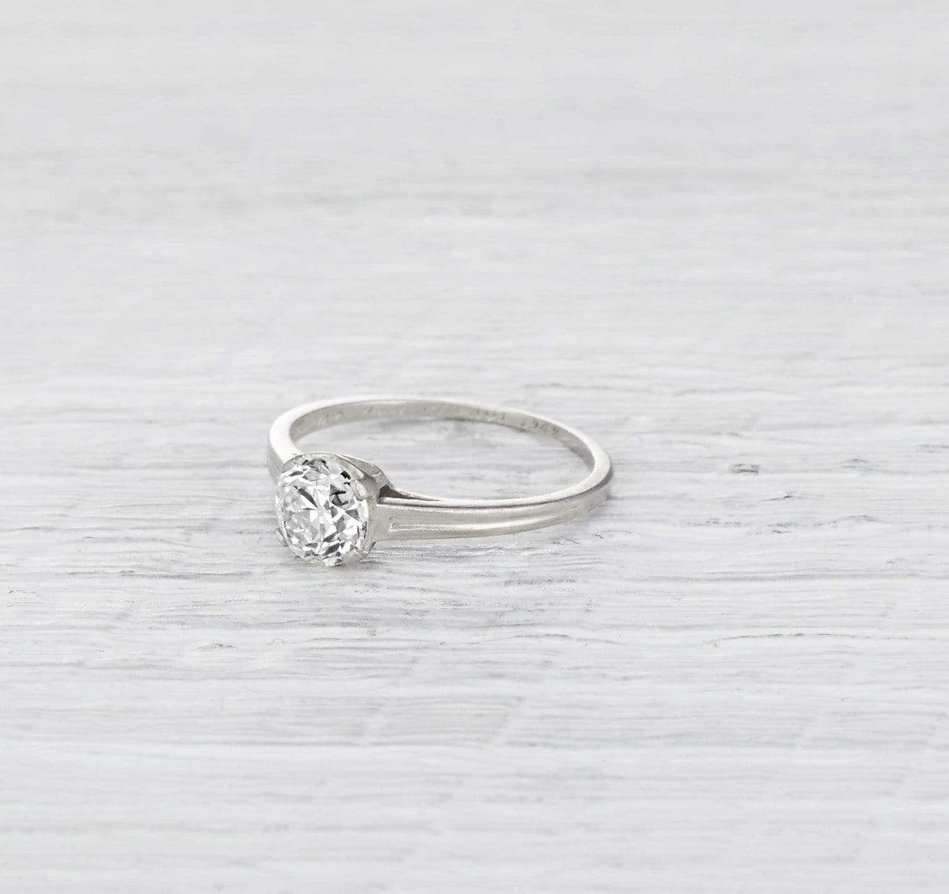 1.04 Carat Art Deco Tiffany & Co.Engagement Ring