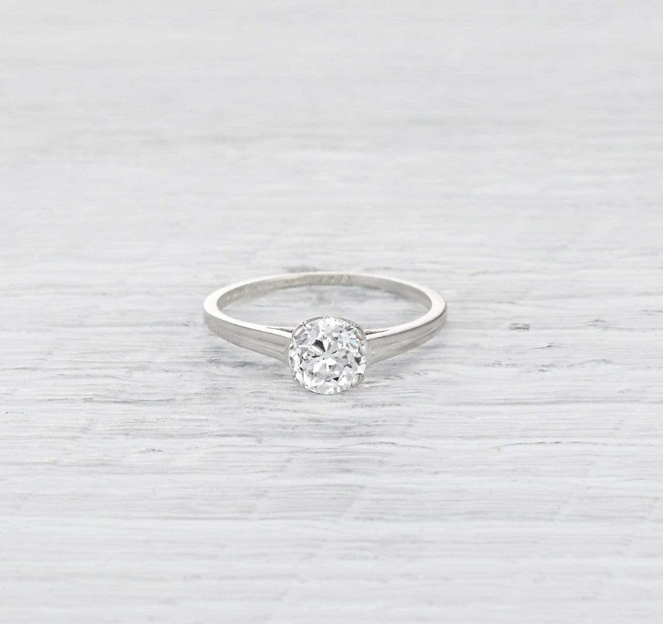 1.04 Carat Art Deco Tiffany & Co.Engagement Ring - Image 2