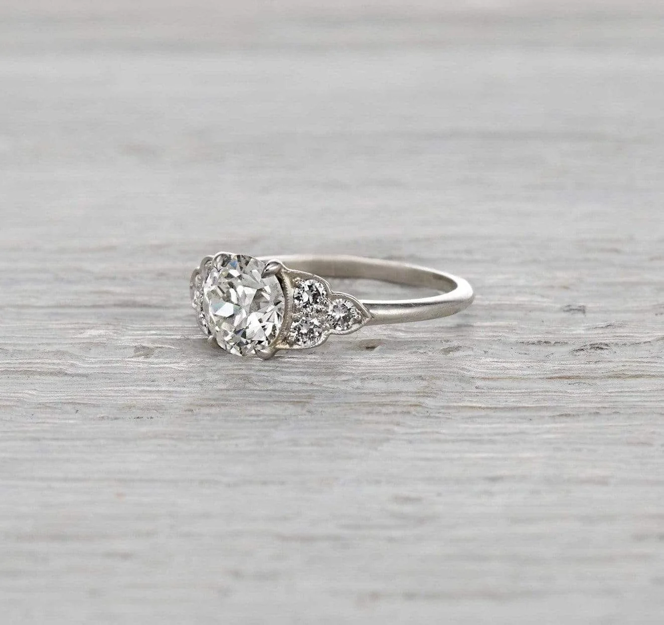 1.04 Carat Edwardian Engagement Ring