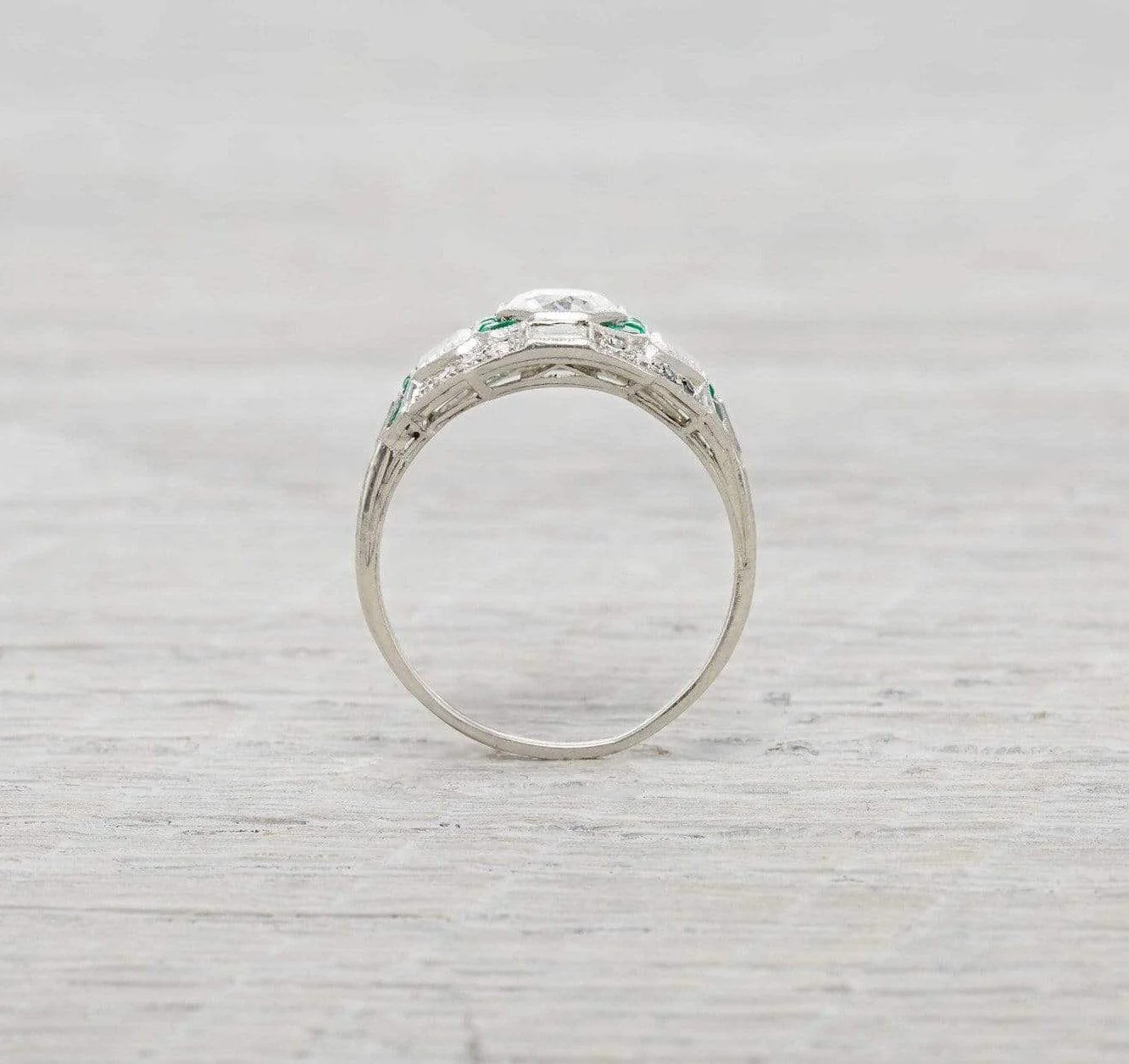 1.05 Carat Art Deco Engagement Ring - Image 4