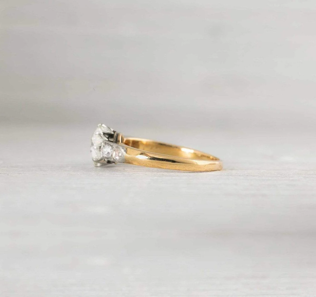 1.15 Carat Victorian Diamond Engagement Ring - Image 3