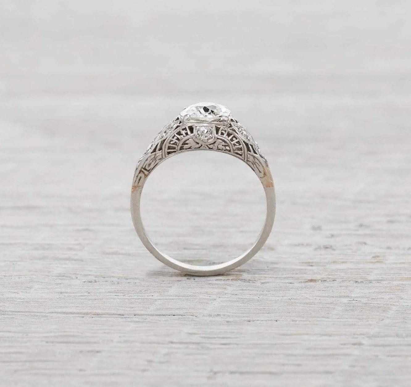 1.18 Carat Edwardian Engagement Ring - Image 4