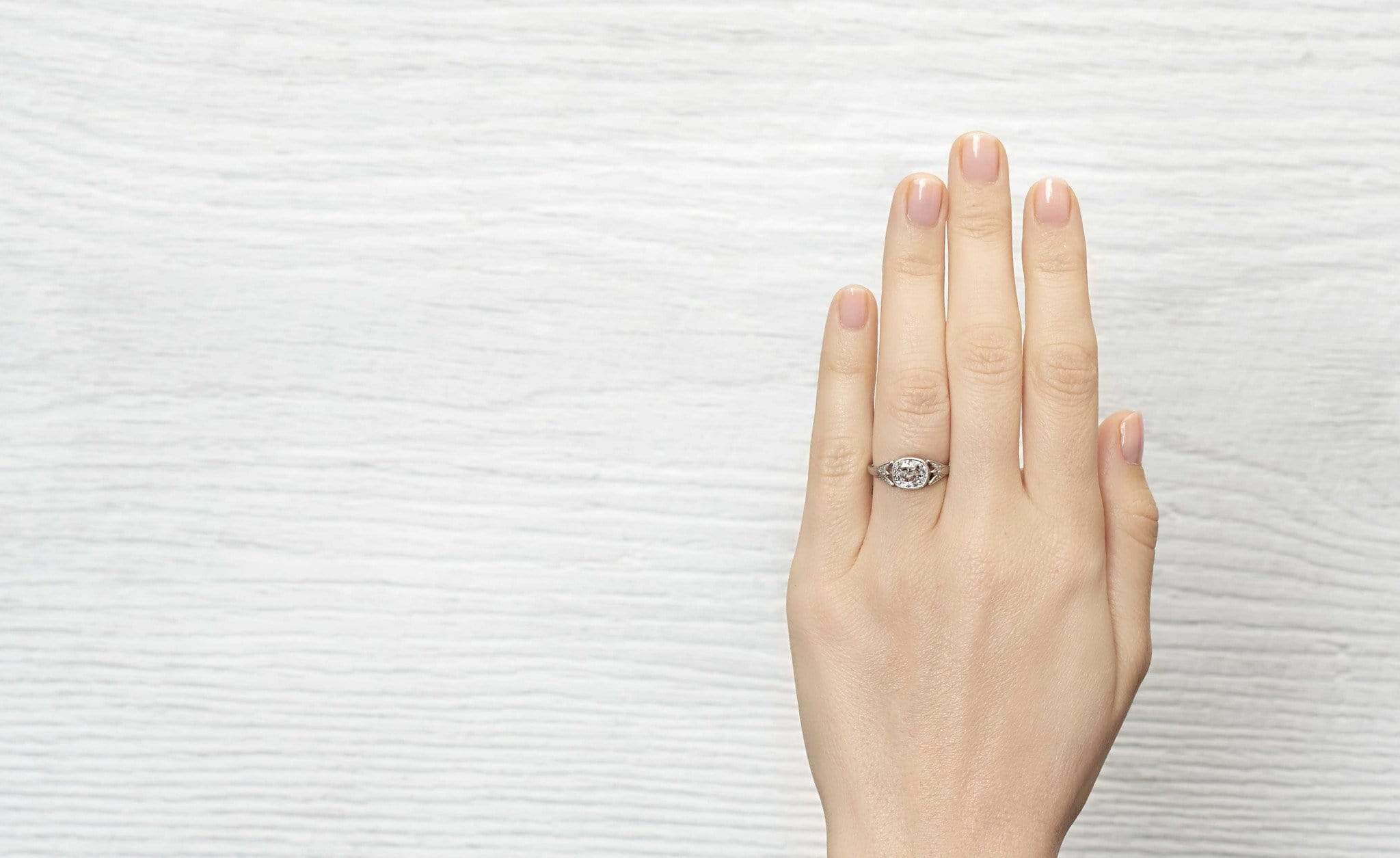 1.18 Carat Edwardian Engagement Ring - Image 5