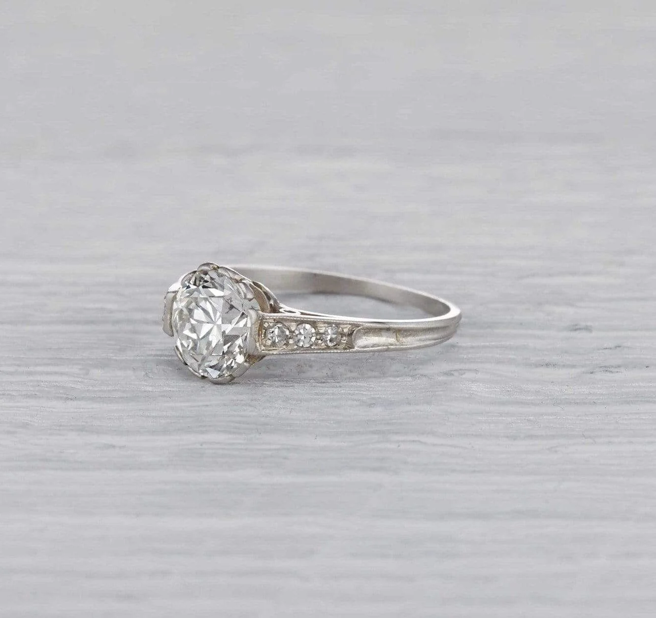1.20 Carat Edwardian Tiffany & Co. Engagement Ring
