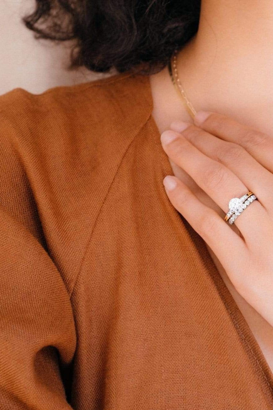 1920s Tiffany & Co 1.21 Carat Two Tone Solitaire Ring - Image 5