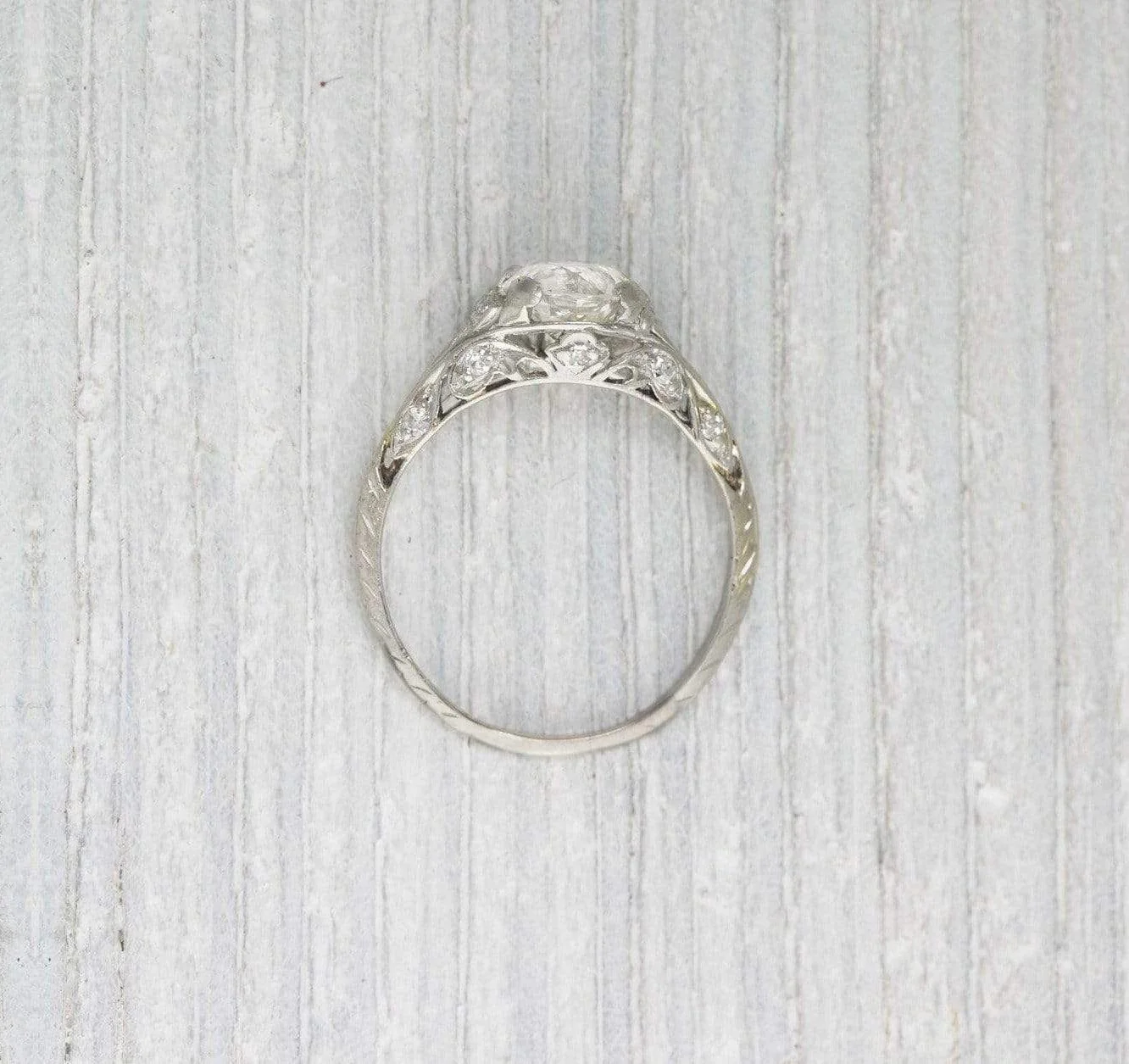 1.22 Carat Edwardian Engagement Ring - Image 4