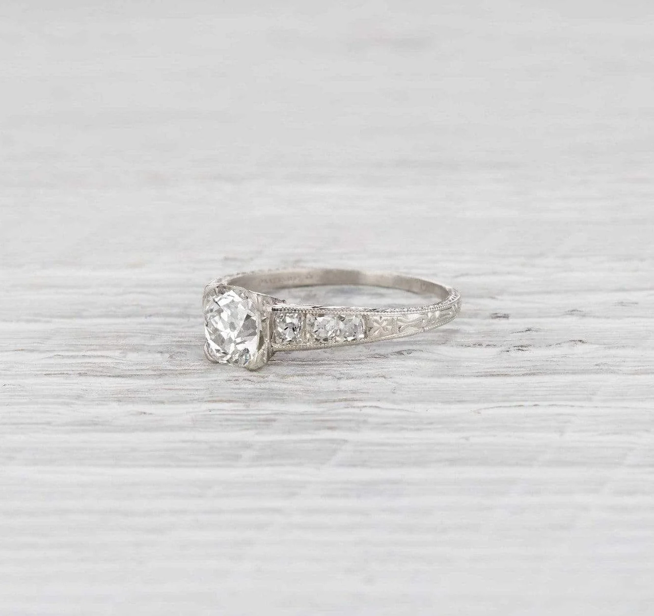 1.25 Carat Art Deco Engagement Ring
