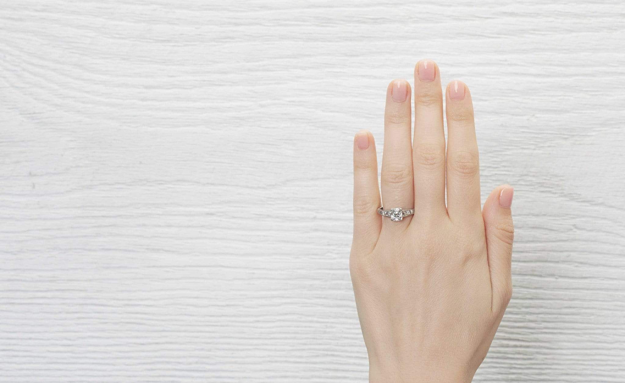 1.25 Carat Art Deco Engagement Ring - Image 5