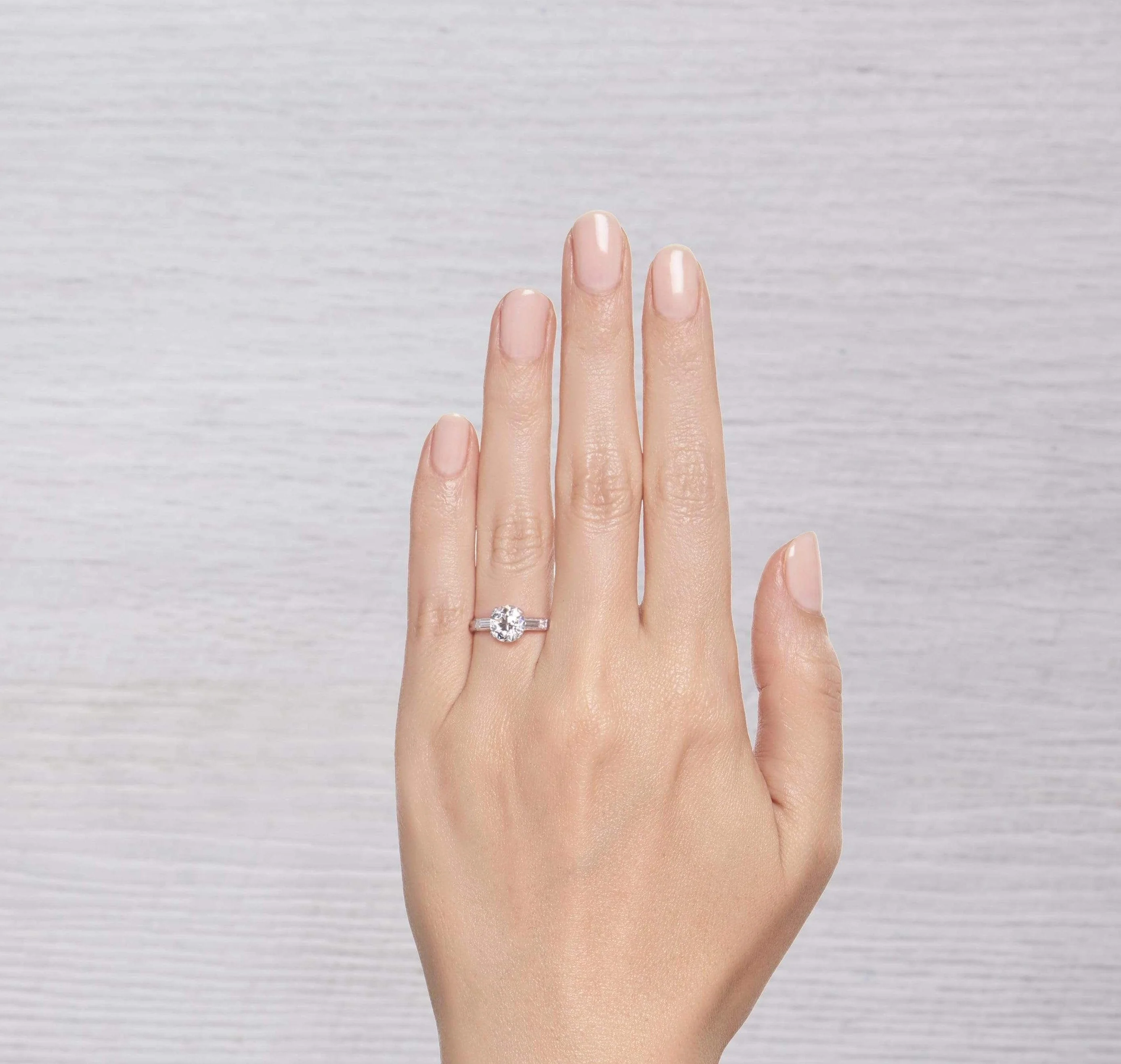 1.29 CARAT TIFFANY ART DECO DIAMOND ENGAGEMENT RING - Image 5