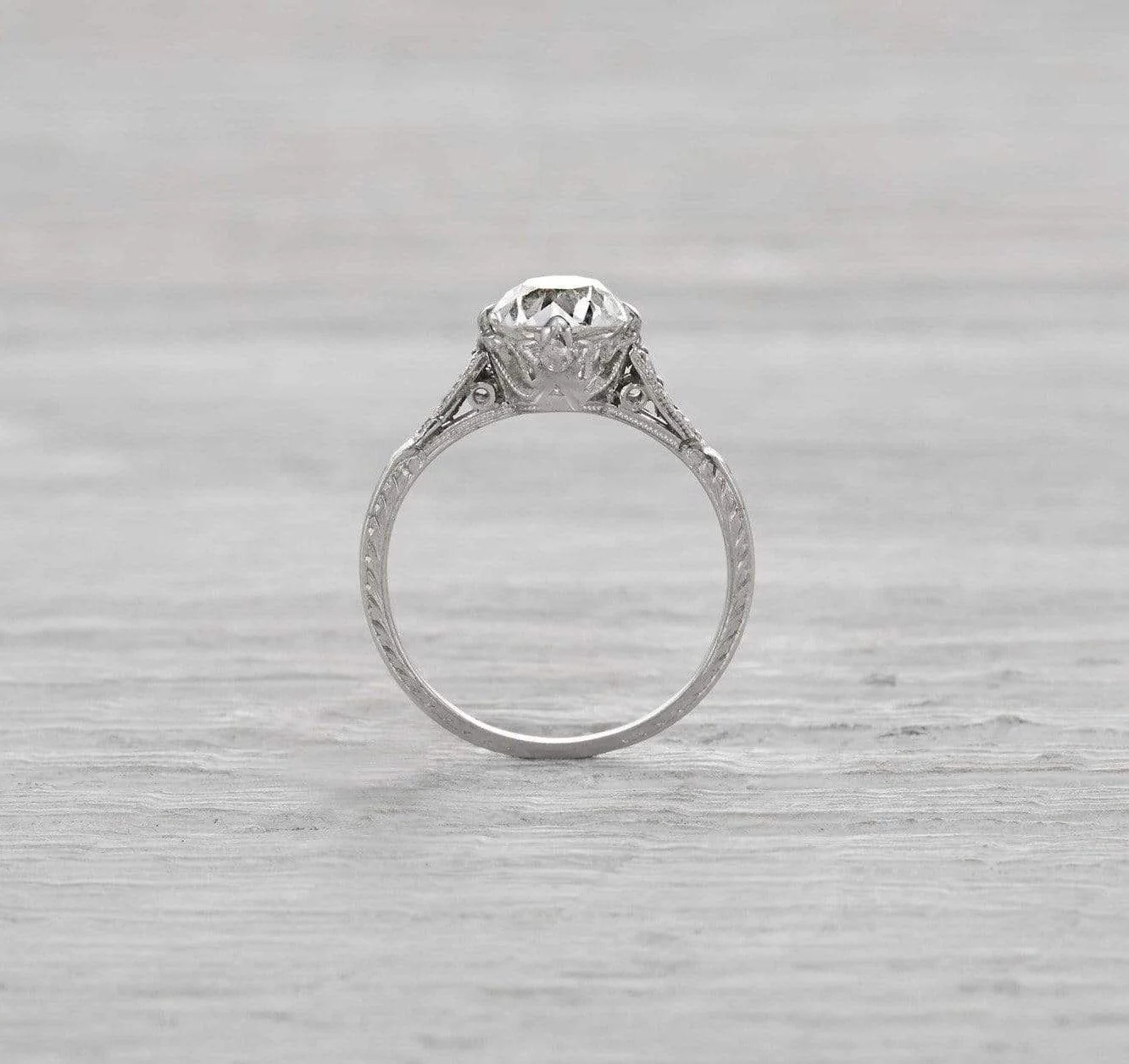 1.51 Carat Edwardian Engagement Ring - Image 4