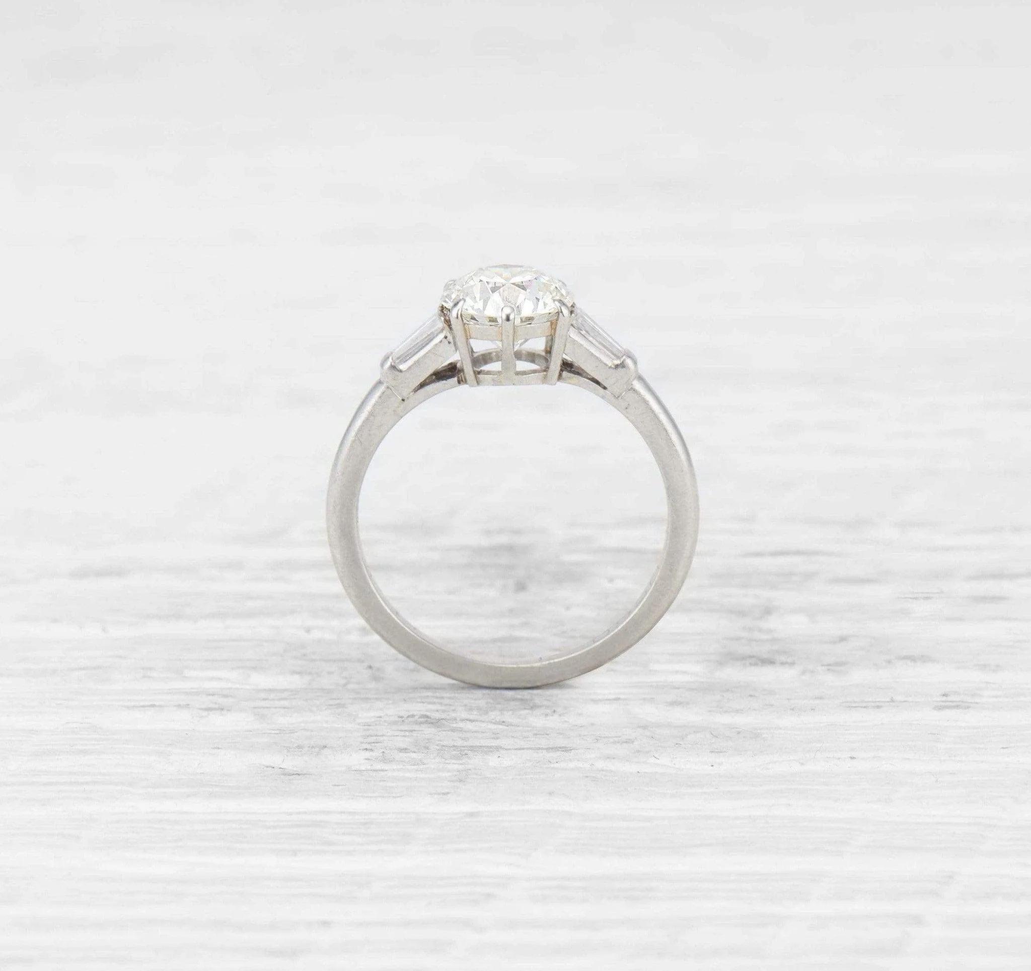 1.57 Carat Art Deco Tiffany & Co. Diamond Engagement Ring - Image 4