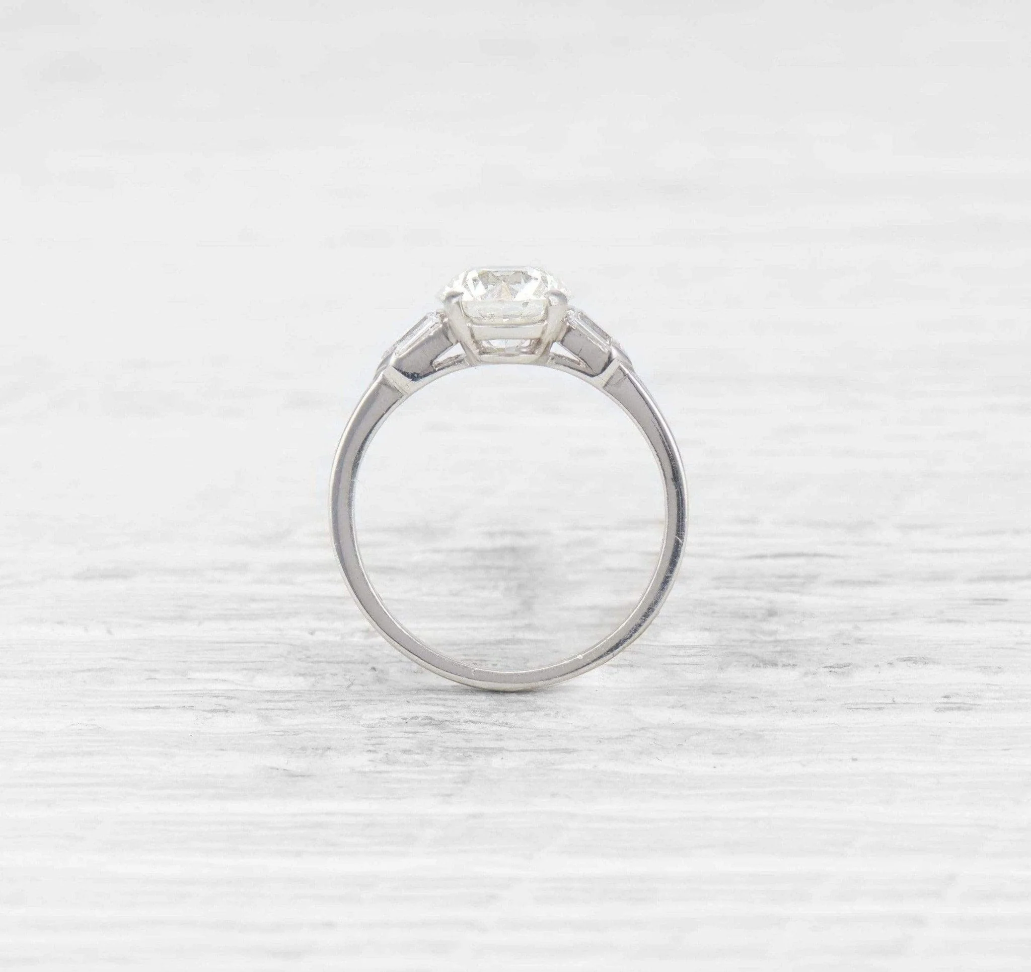 1.86 Carat Art Deco Tiffany & Co Diamond Engagement Ring - Image 4