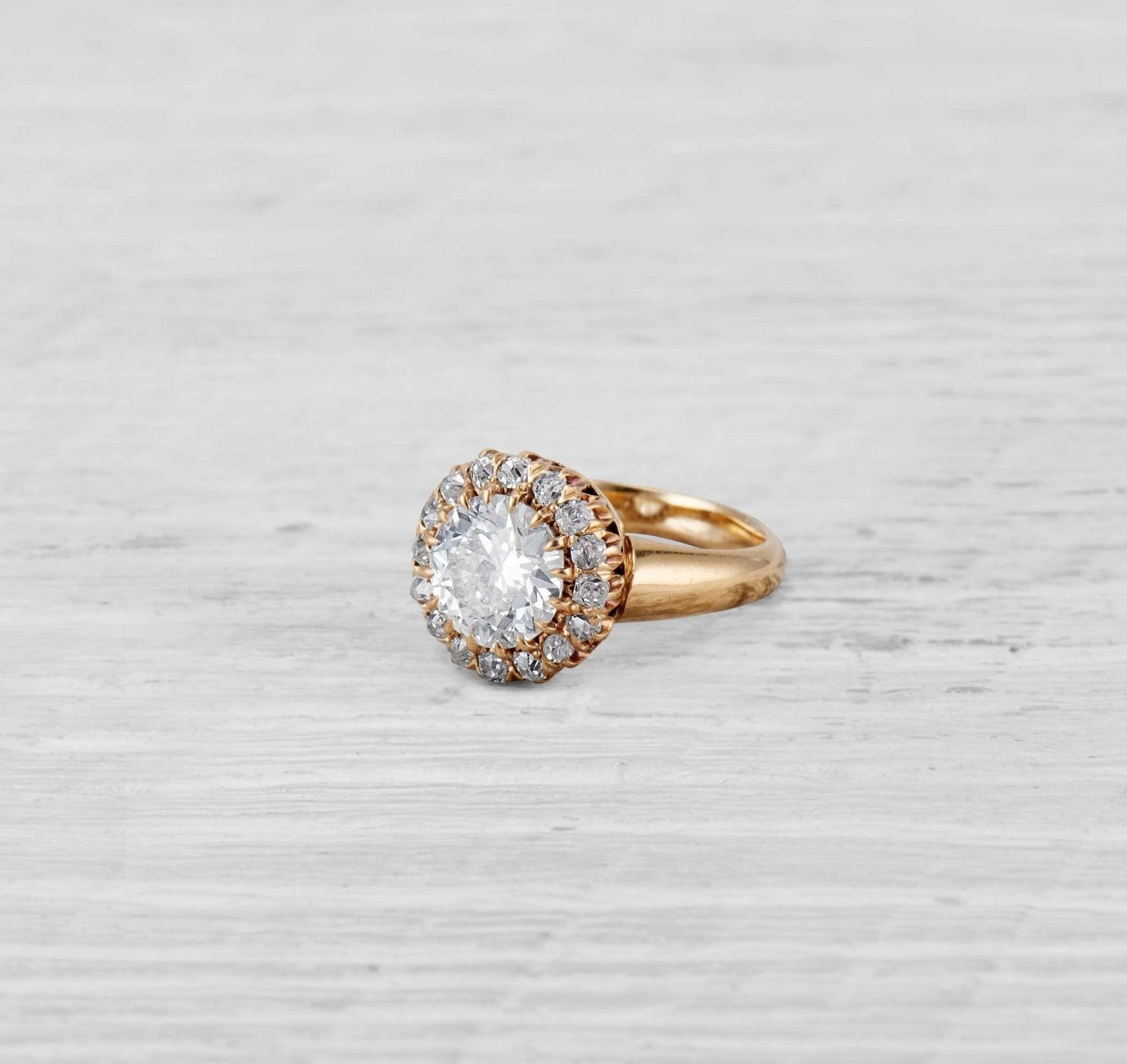 1.89 CARAT VICTORIAN DIAMOND TIFFANY & CO. ENGAGEMENT RING