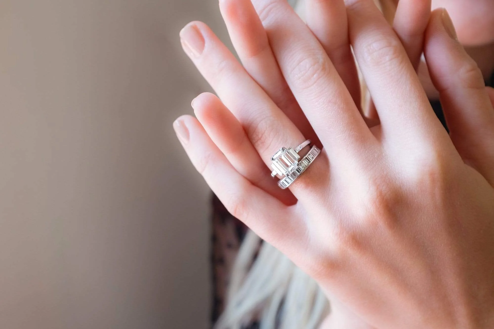 Mid Century 2.13 Carat Emerald Cut Ring - Image 5