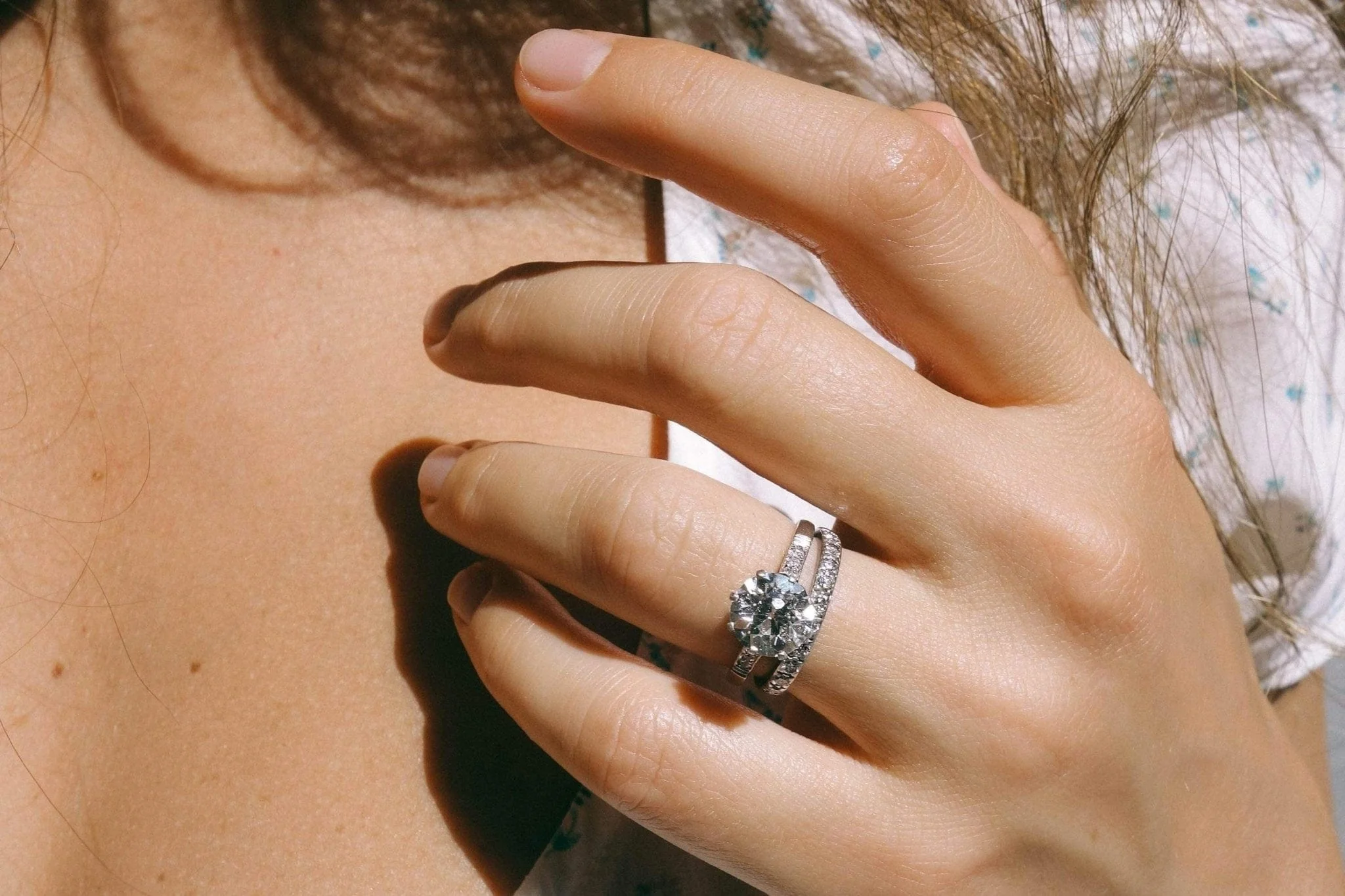 2.38 Carat Edwardian Diamond Engagement Ring - Image 5