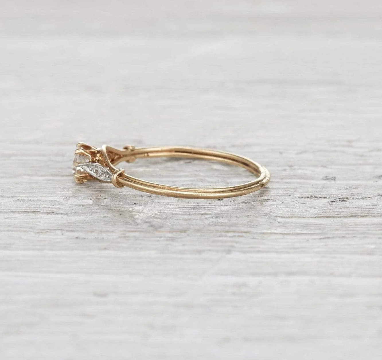 .35 Carat Edwardian Engagement Ring - Image 3