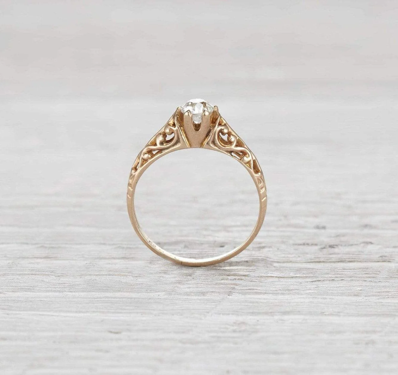 .39 Carat Victorian Engagement Ring - Image 4