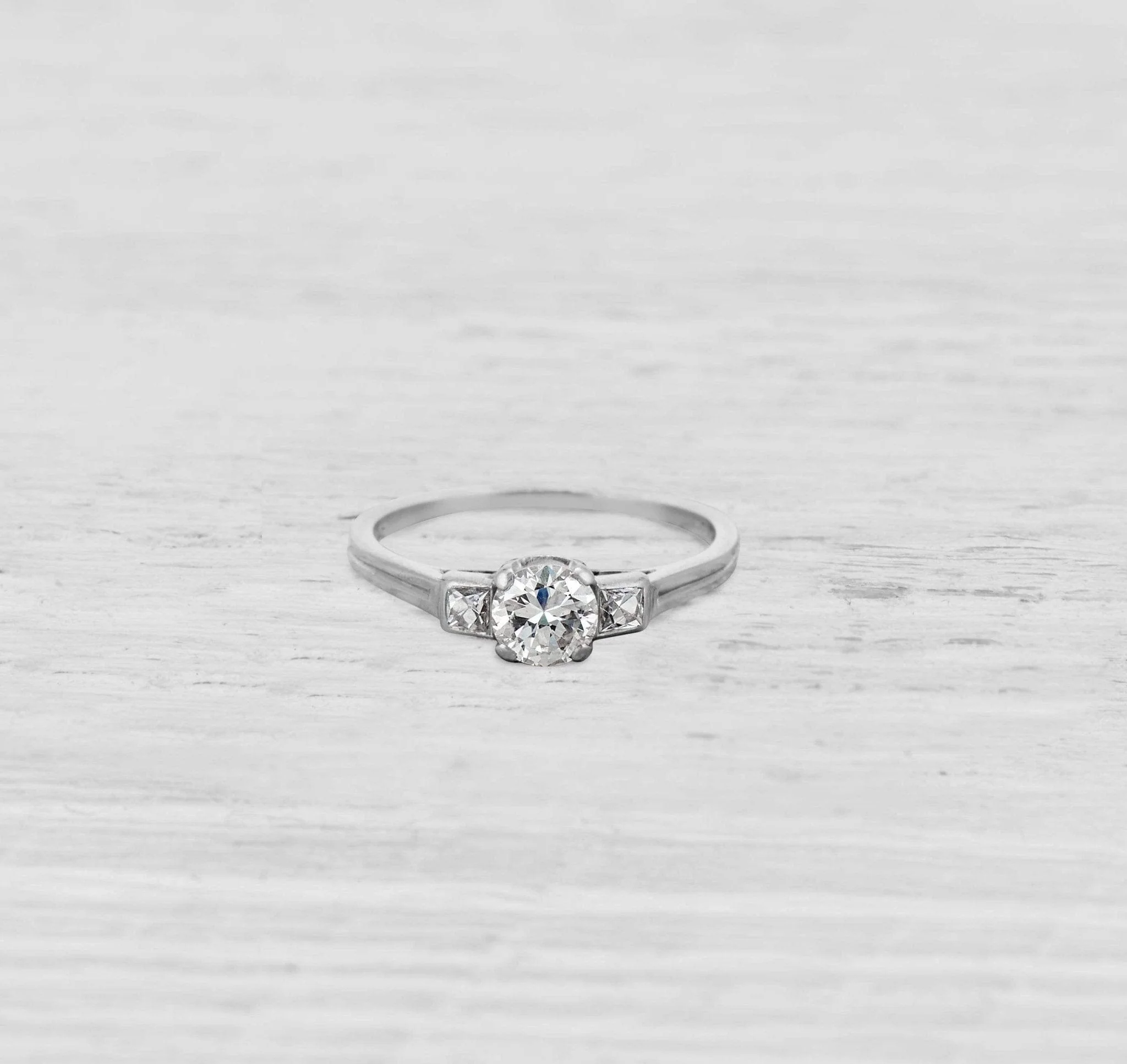 .50 CARAT ART DECO TIFFANY & CO DIAMOND ENGAGEMENT RING - Image 2