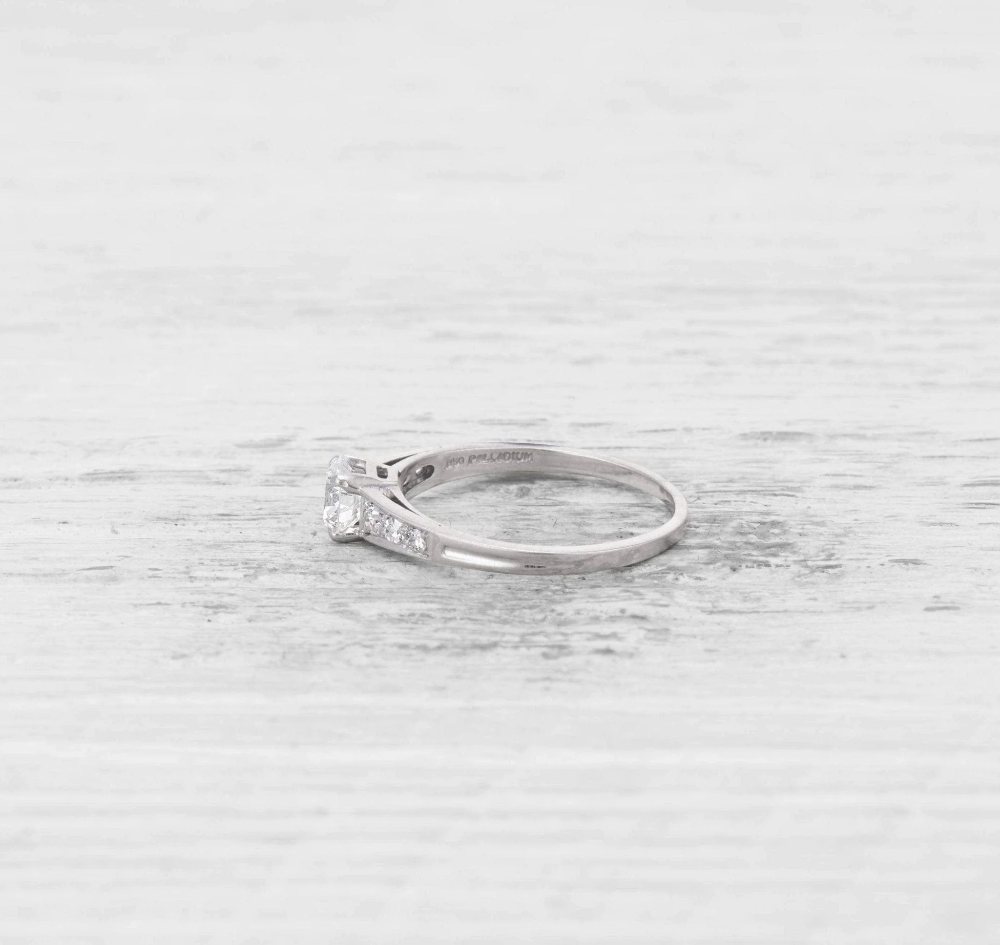 .50 CARAT DIAMOND TIFFANY & CO ART DECO ENGAGEMENT RING - Image 3