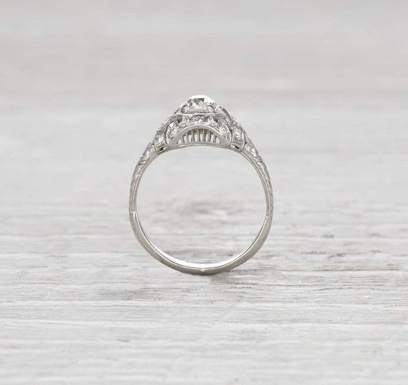 .50 Carat Edwardian Engagement Ring - Image 4