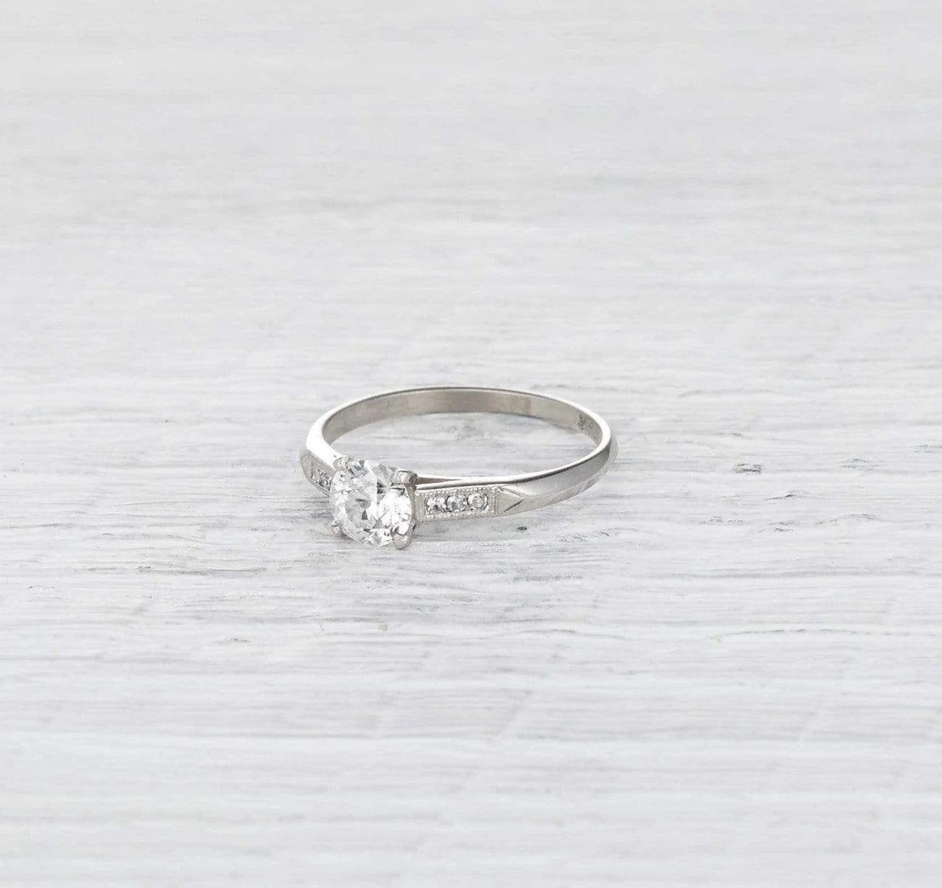 .53 Carat Art Deco Engagement Ring