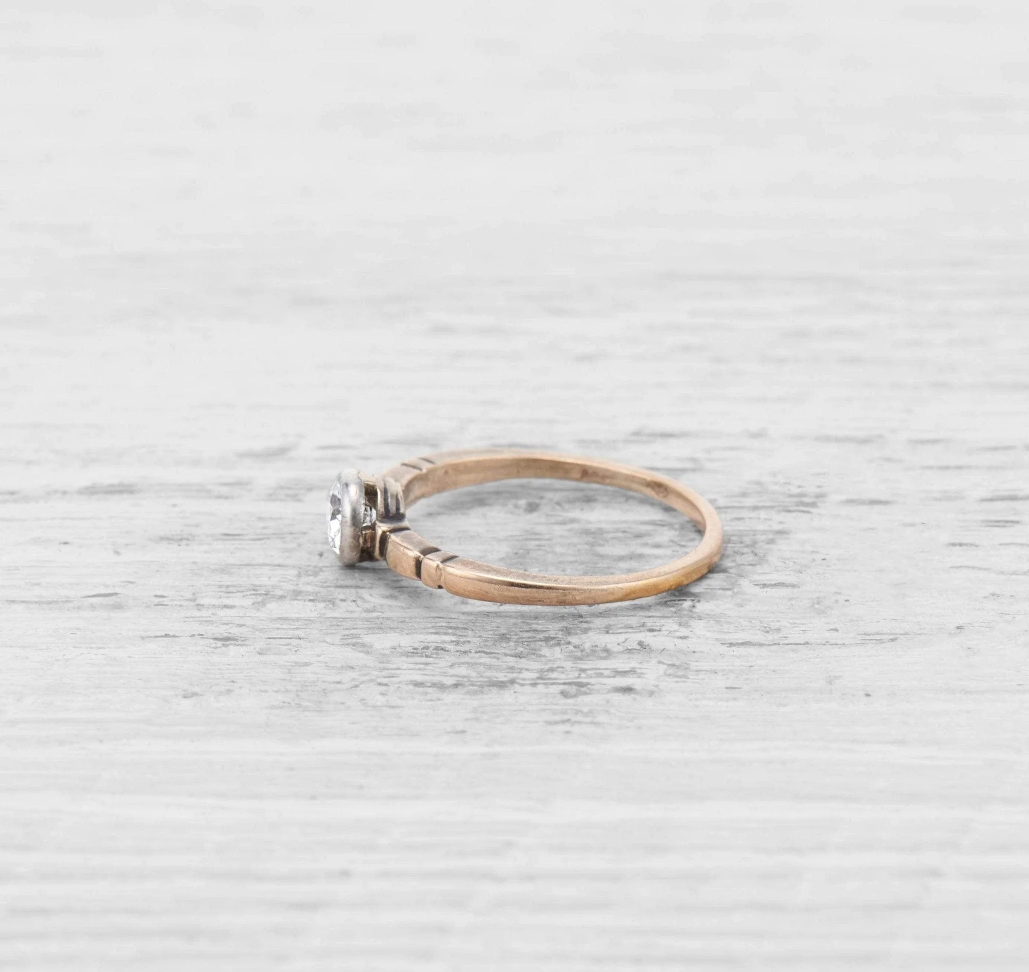 .55 CARAT ANTIQUE DIAMOND ENGAGEMENT RING - Image 3