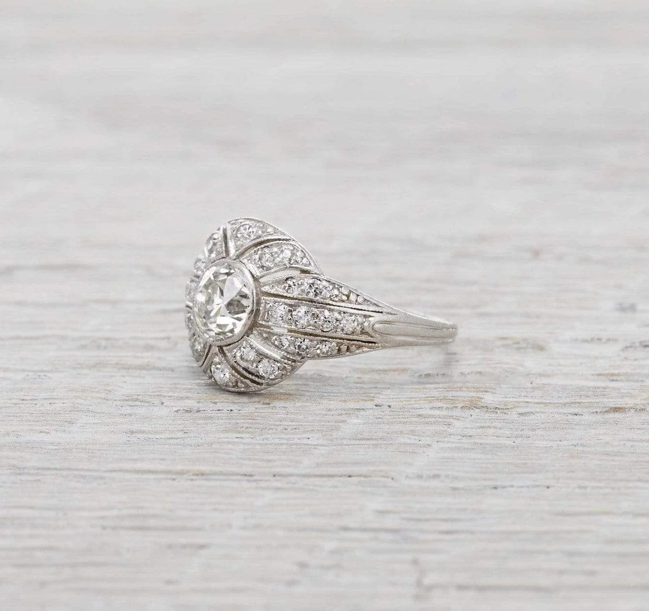 .60 Carat J.E. Caldwell Vintage Diamond Engagement Ring