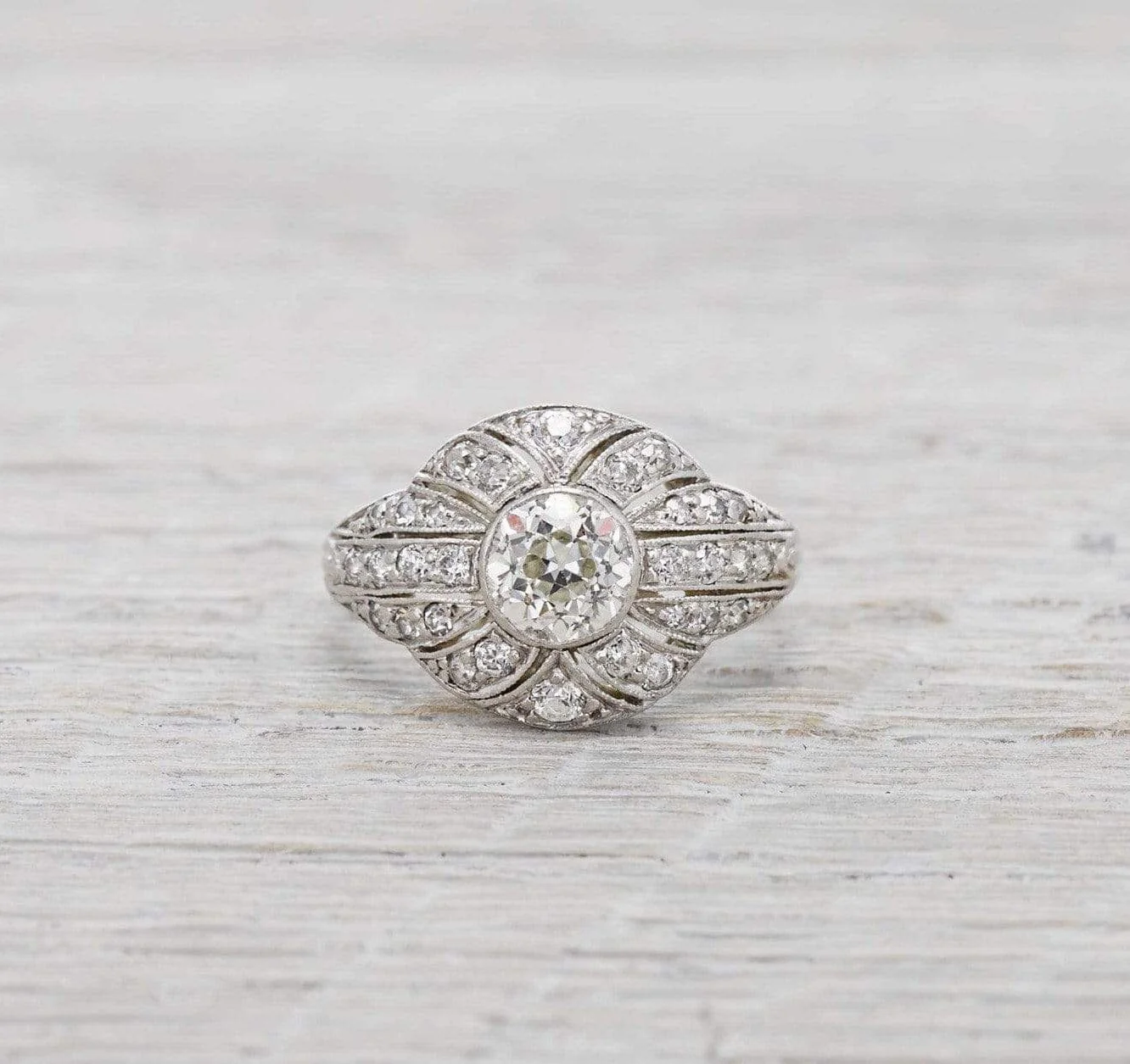 .60 Carat J.E. Caldwell Vintage Diamond Engagement Ring - Image 2