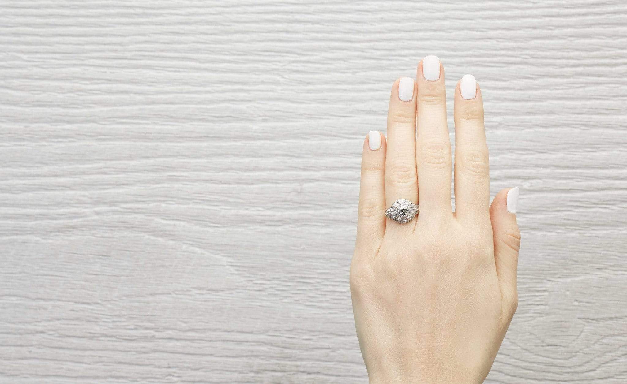 .60 Carat J.E. Caldwell Vintage Diamond Engagement Ring - Image 5