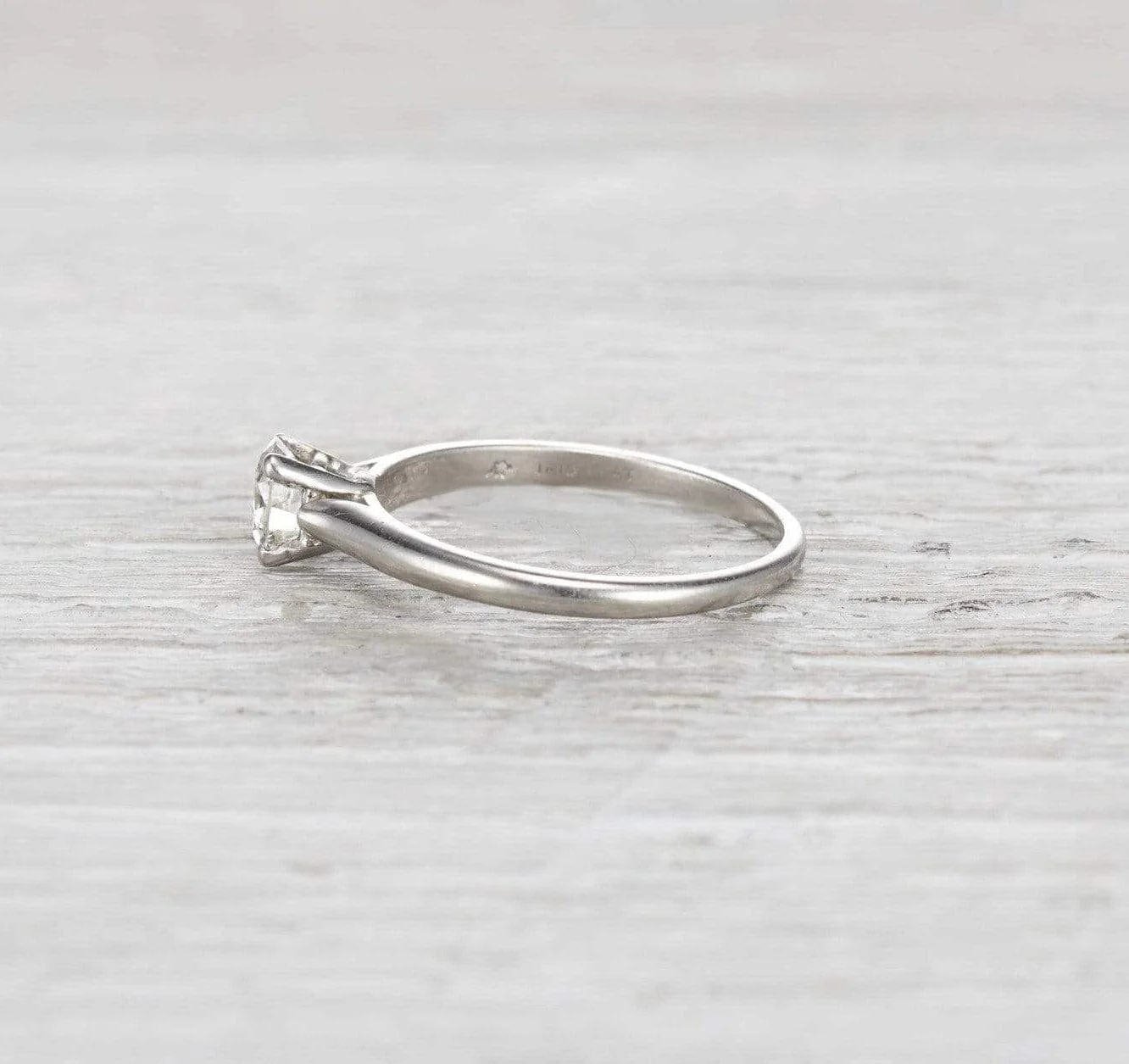 .64 Carat J.E. Caldwell Art Deco Engagement Ring - Image 3