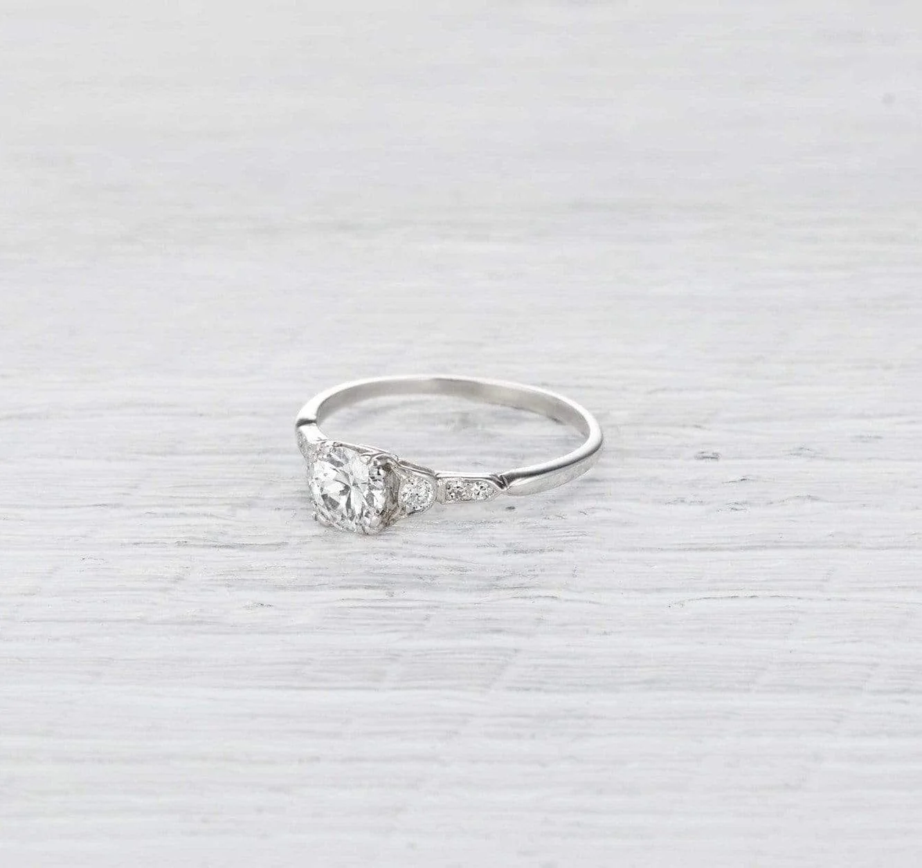 .70 Carat Art Deco J.E. Caldwell Engagement Ring
