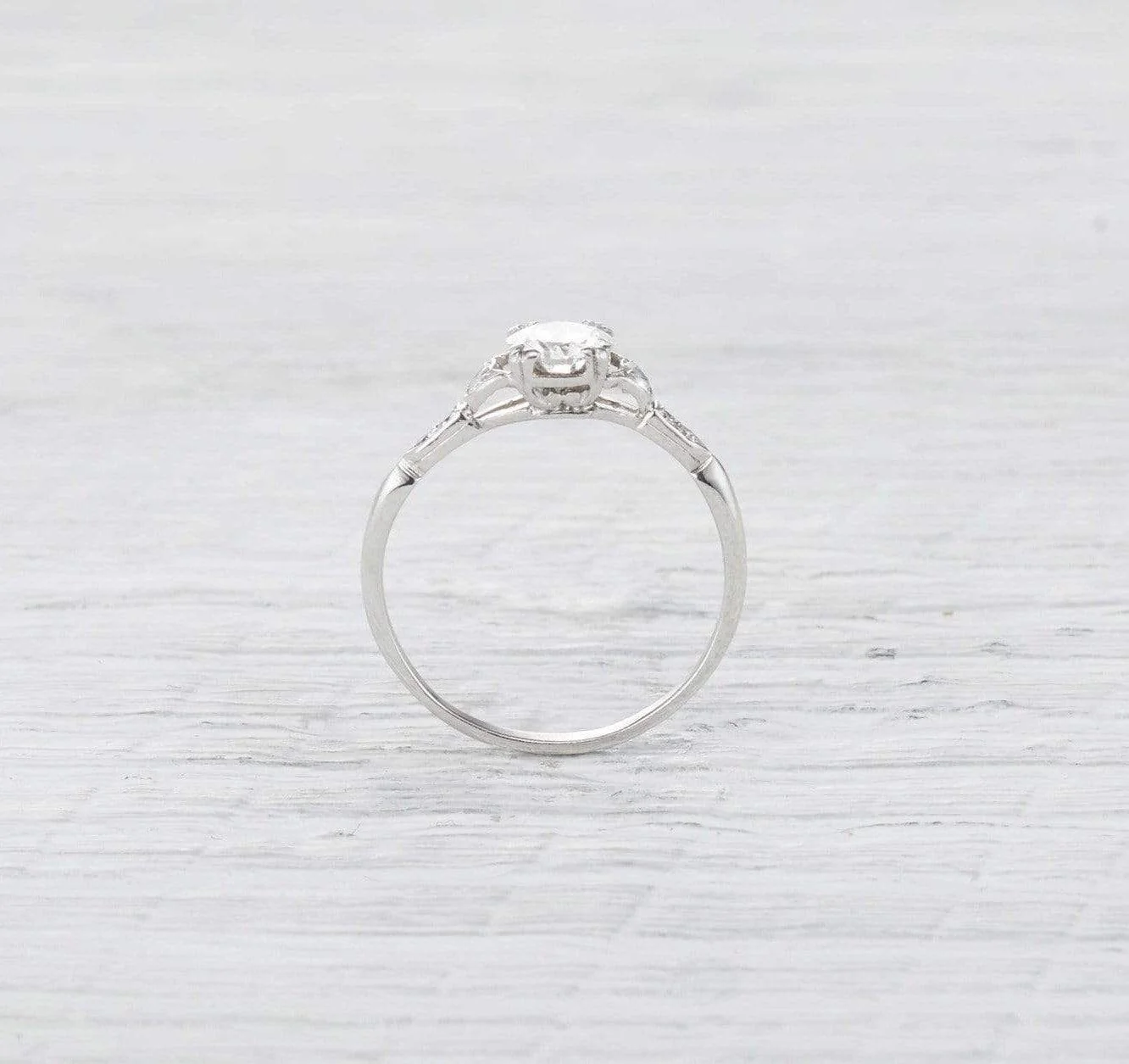 .70 Carat Art Deco J.E. Caldwell Engagement Ring - Image 4