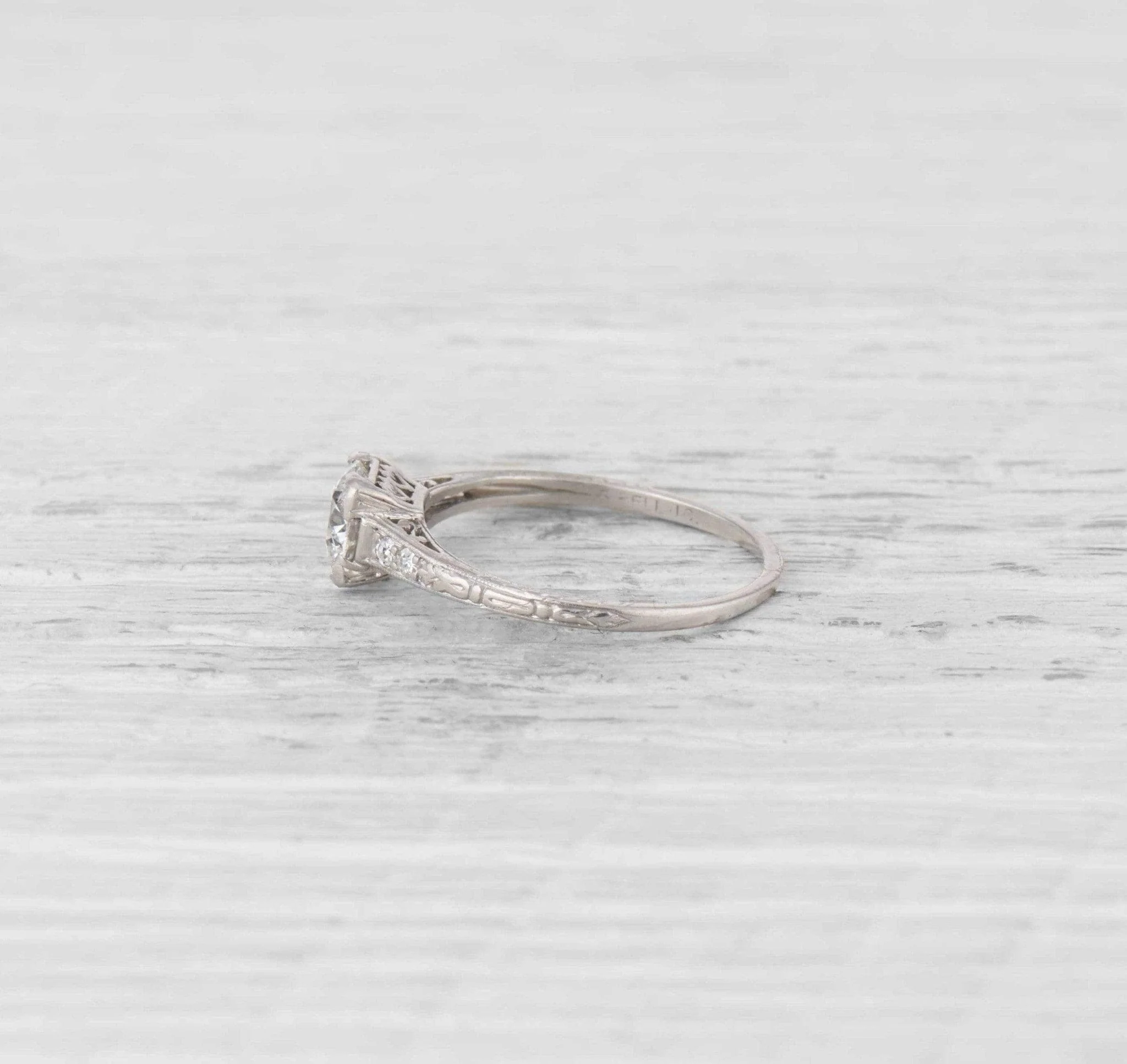.73 Carat Edwardian Engagement Ring - Image 3