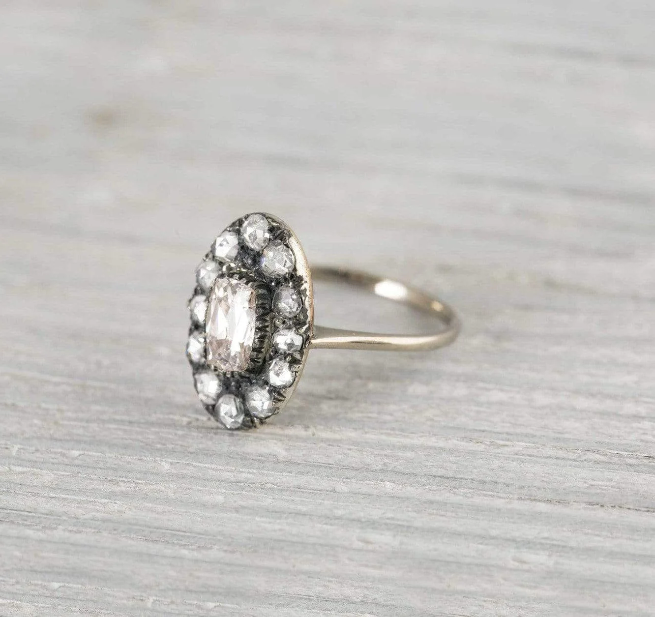 .75 Carat Antique Victorian Diamond Engagement Ring