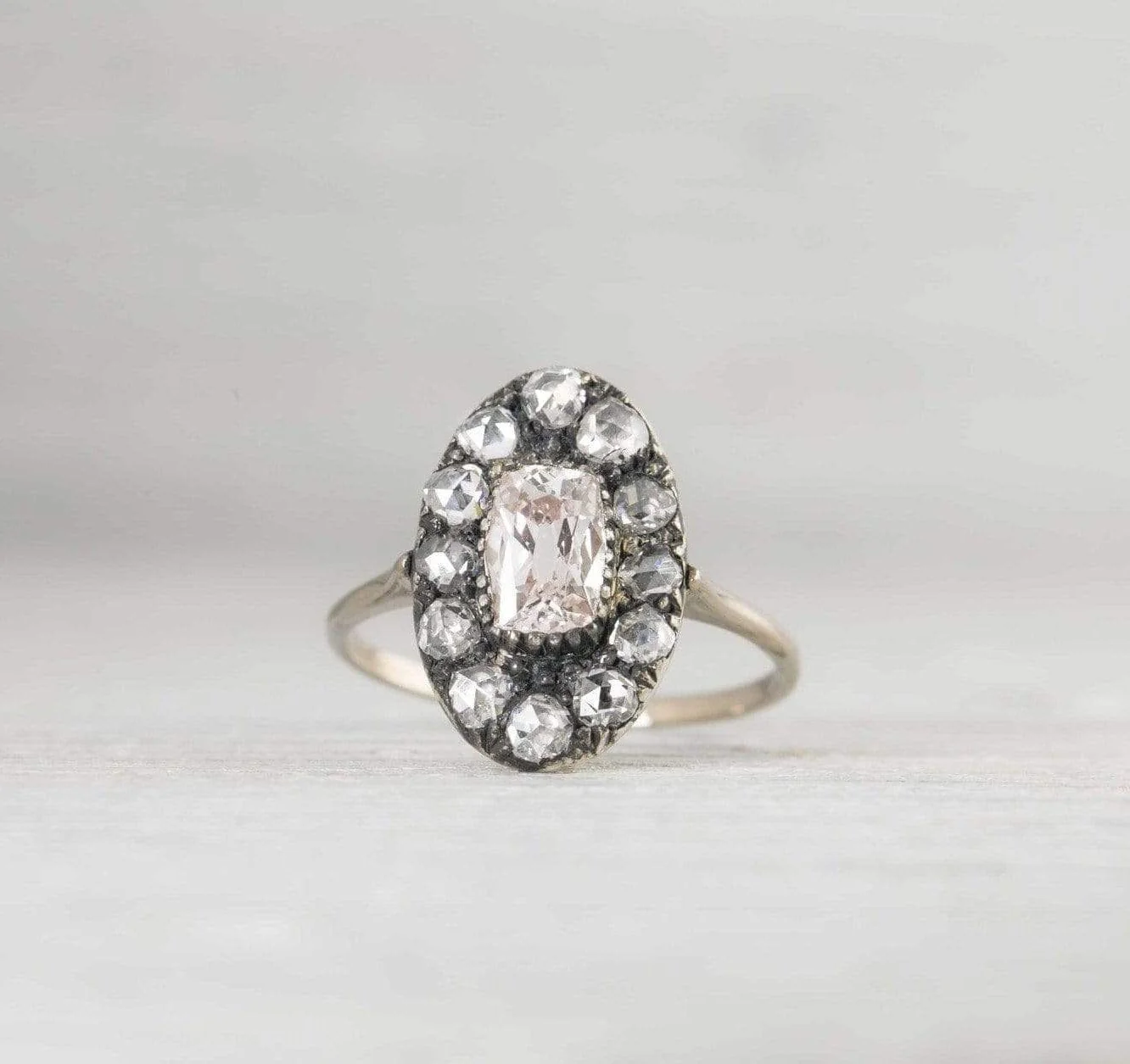 .75 Carat Antique Victorian Diamond Engagement Ring - Image 2