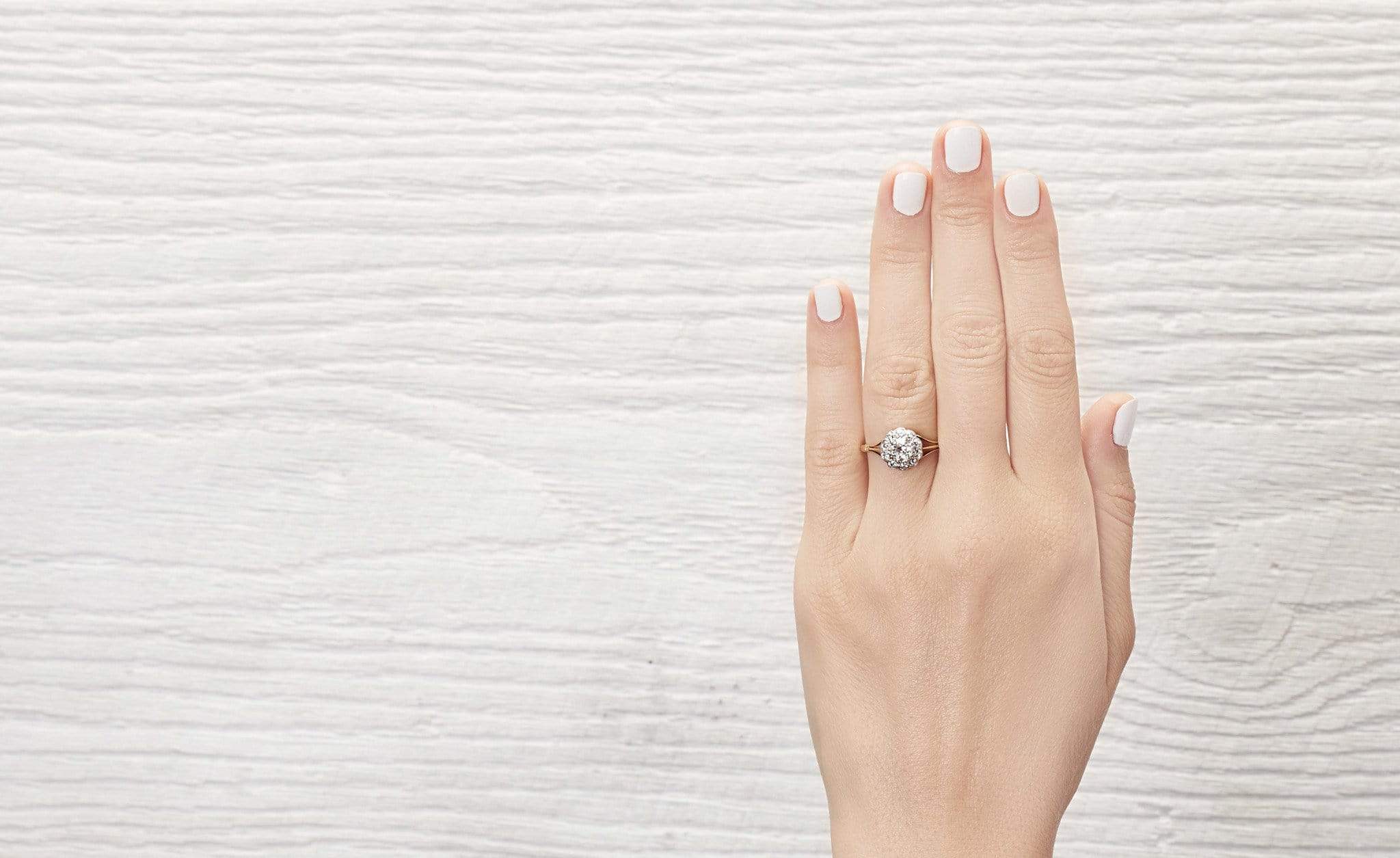 .75 Carat Edwardian Diamond Cluster Ring - Image 5