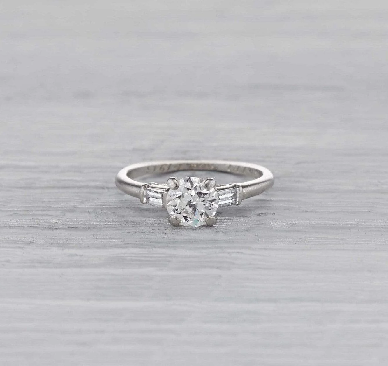 .80 Carat Retro J.E. Caldwell Engagement Ring - Image 2