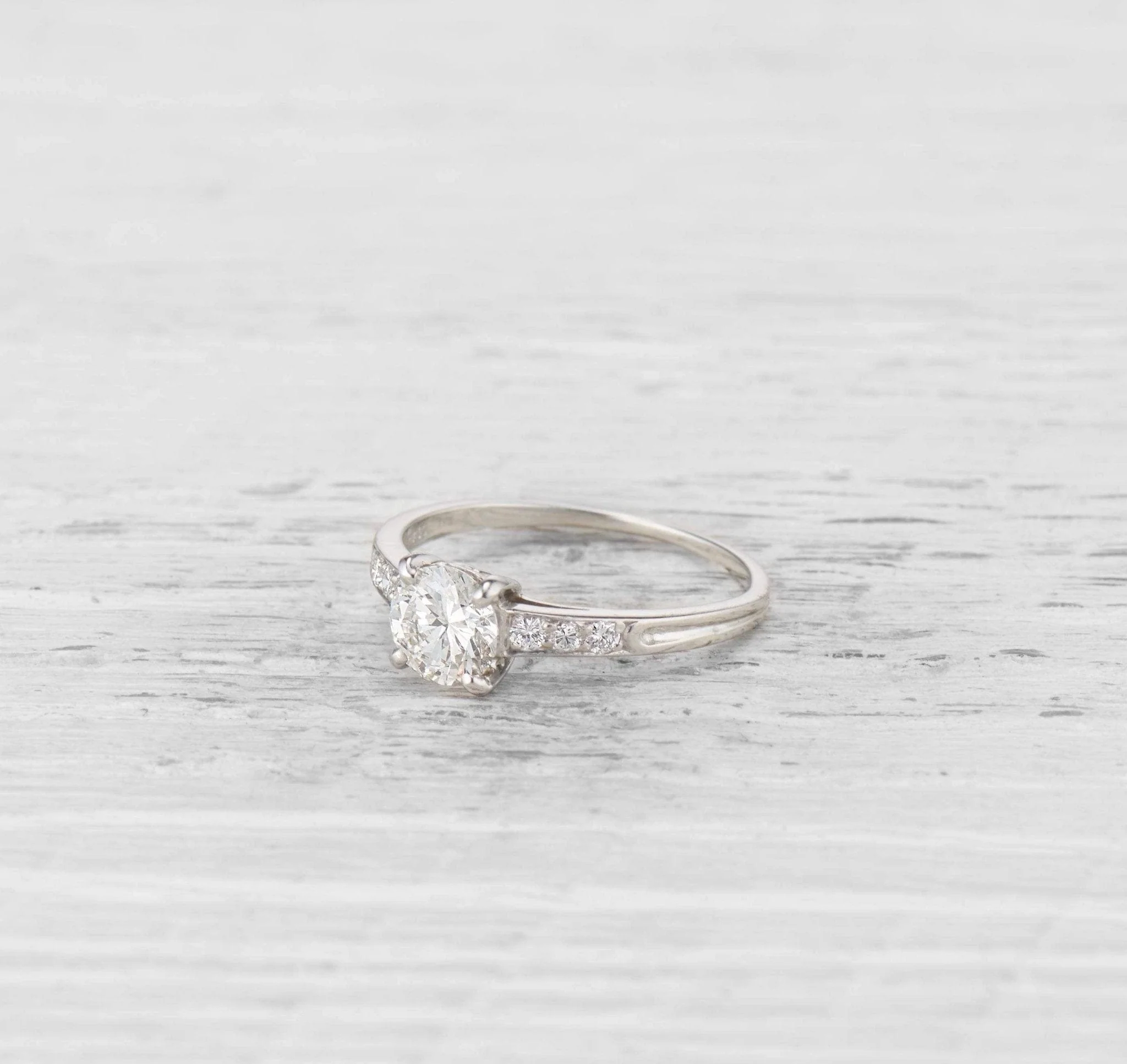 .80 CARAT TIFFANY & CO. DIAMOND ENGAGEMENT RING