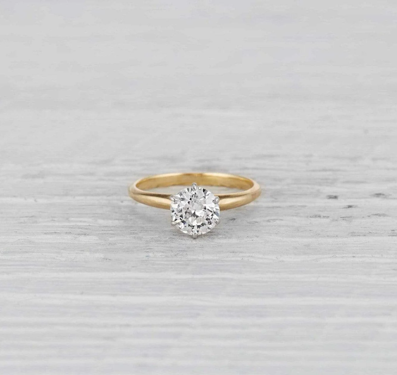 .95 Carat Vintage Tiffany & Co. Engagement Ring - Image 2