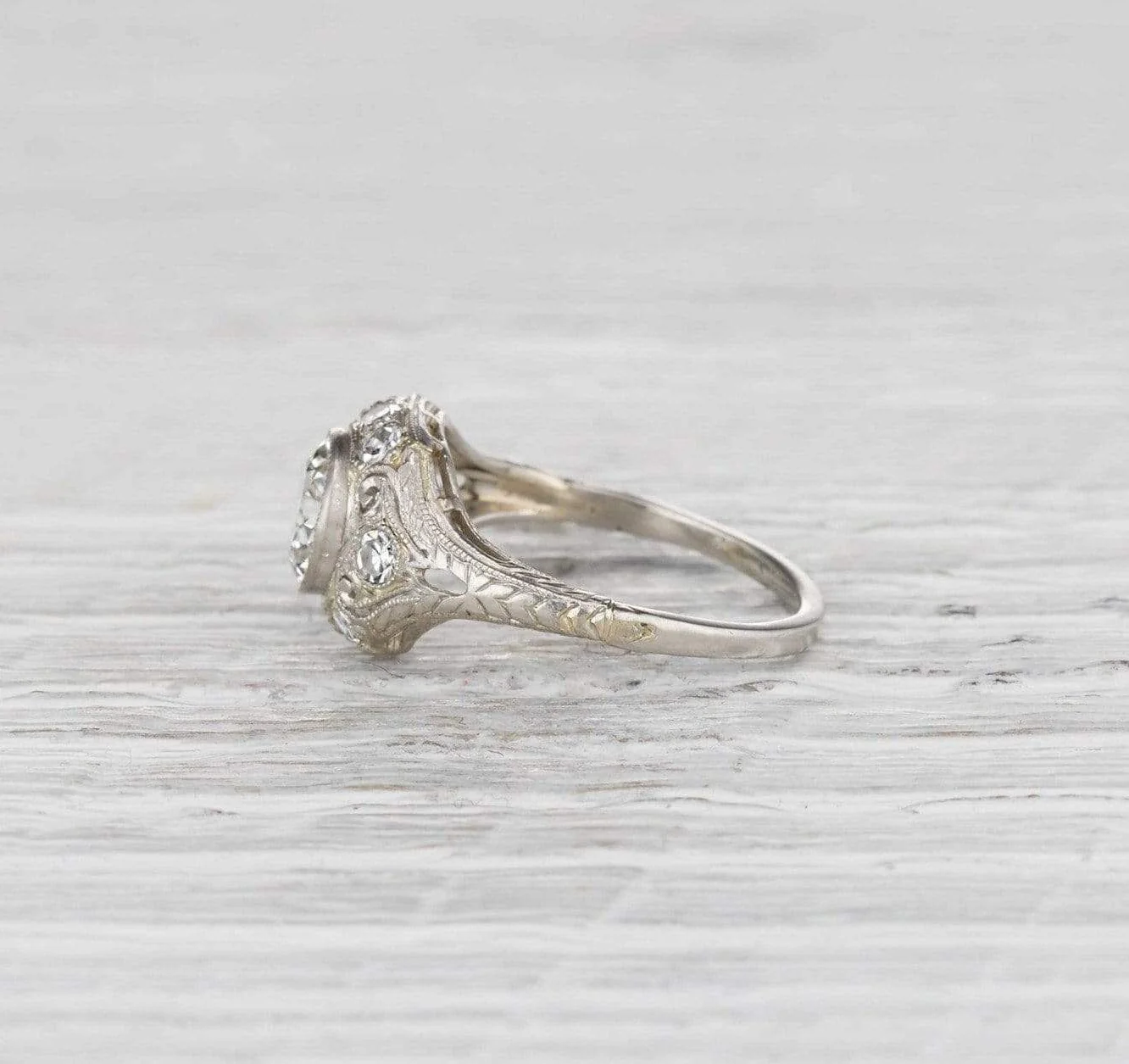 .92 Carat Edwardian Engagement Ring - Image 2