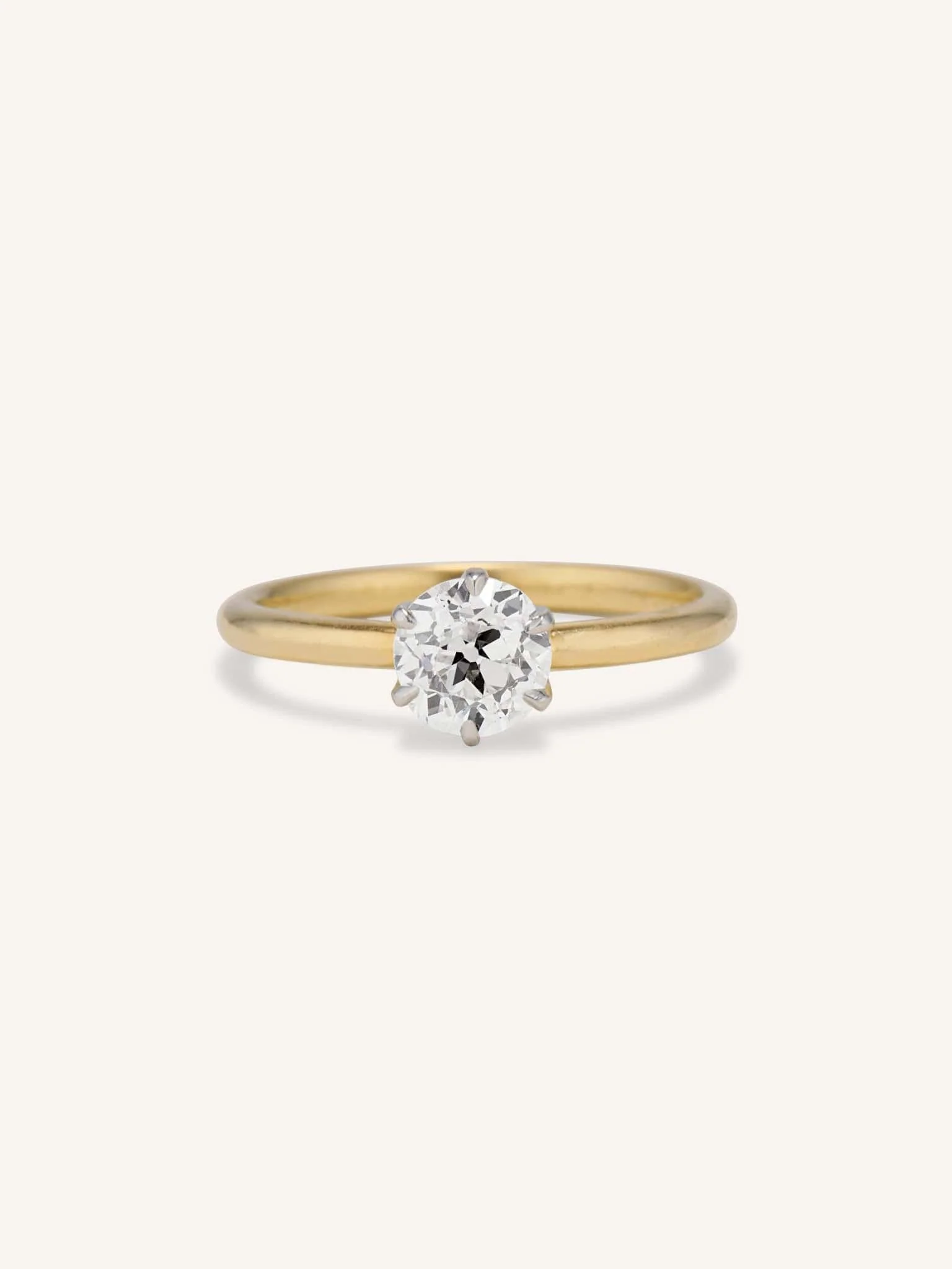 Tiffany & Co. 1.07 Carat Old European Cut Diamond Vintage Solitaire