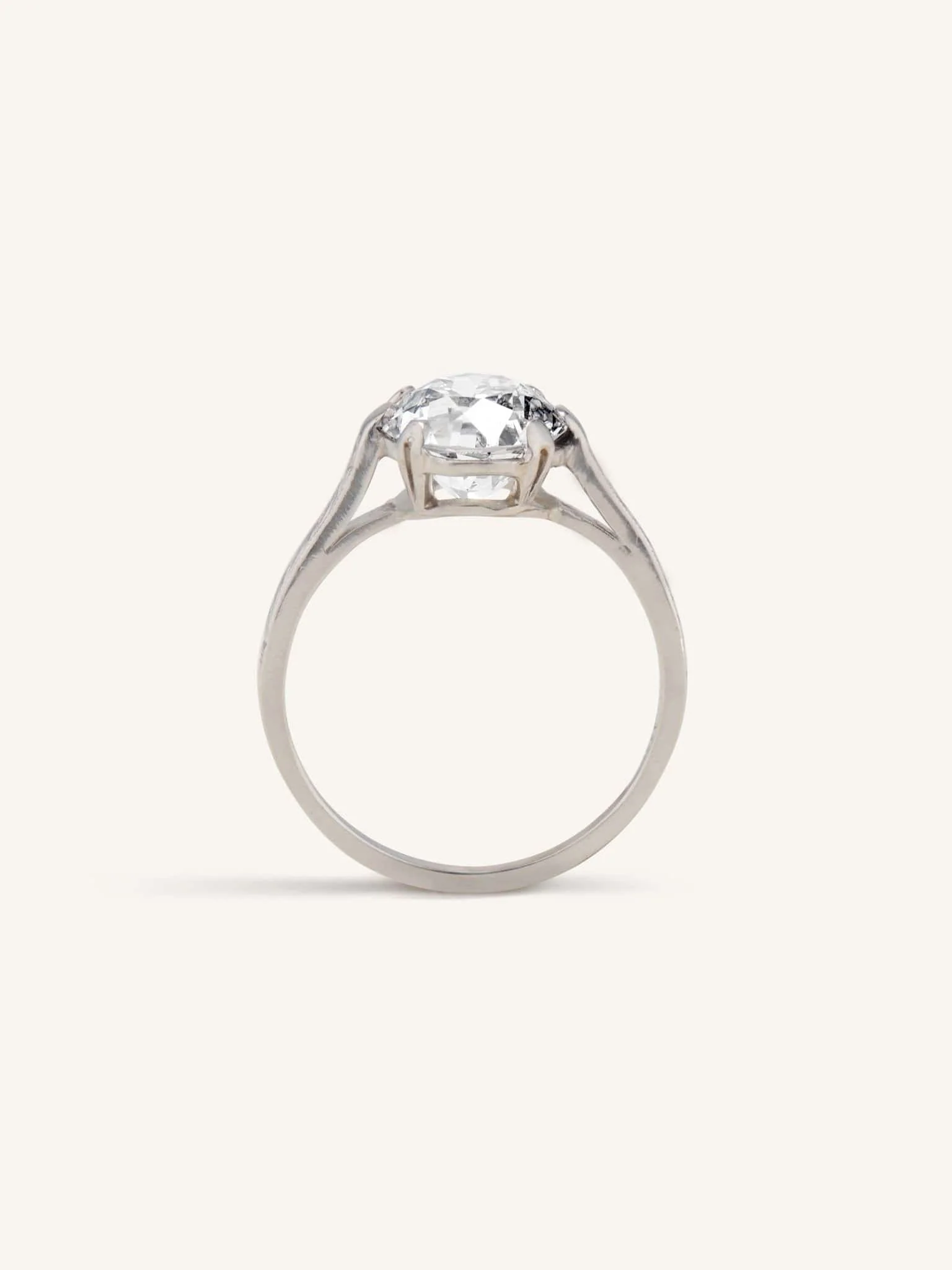 Dreicer & Co. Art Deco 2.12 Carat Old European Cut Diamond Engagement Ring - Image 6