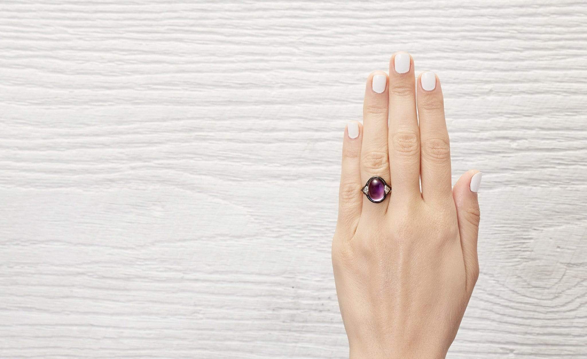 Art Deco Amethyst Ring - Image 5
