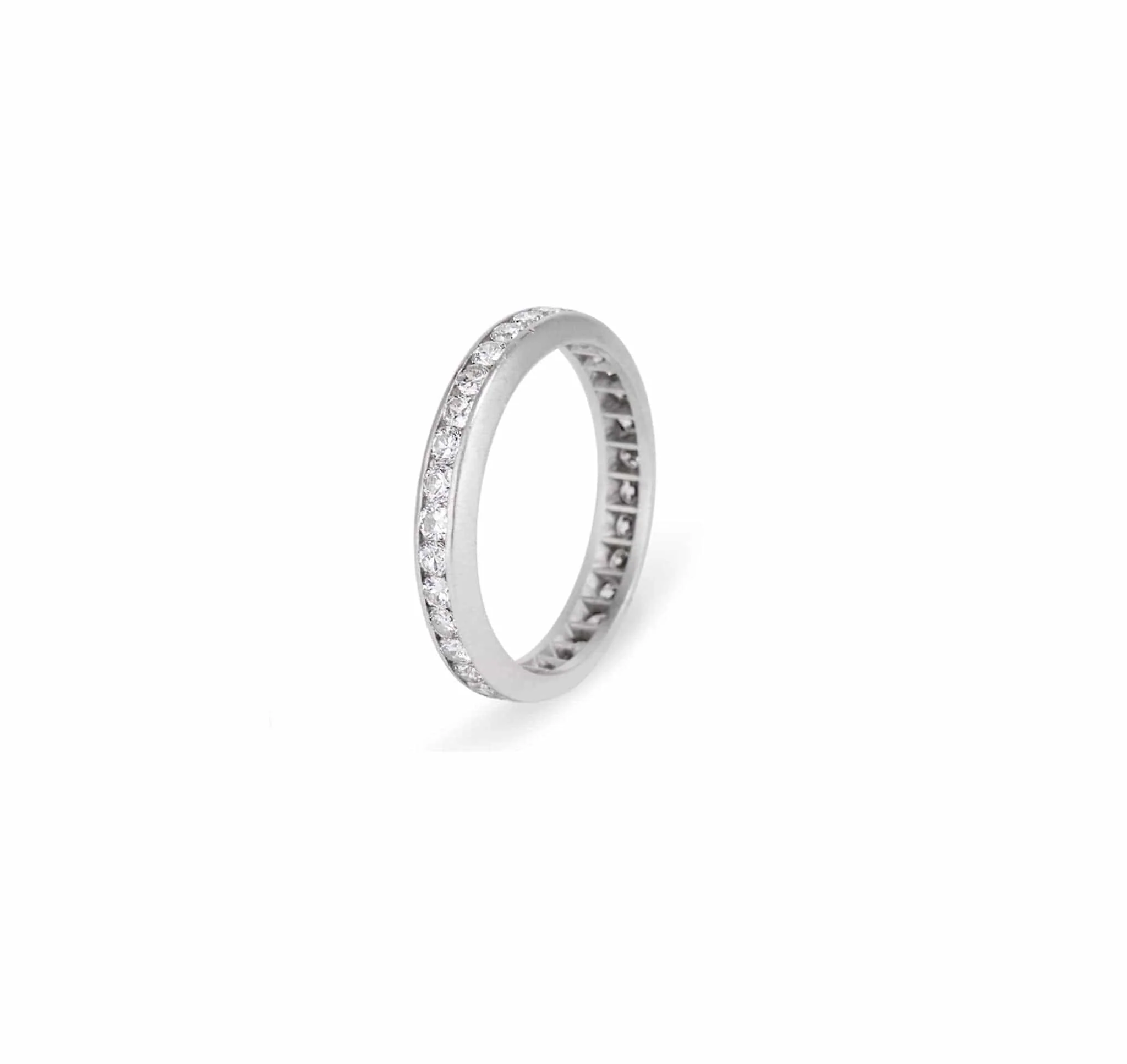 1 Carat Old European Cut Diamond Eternity Band