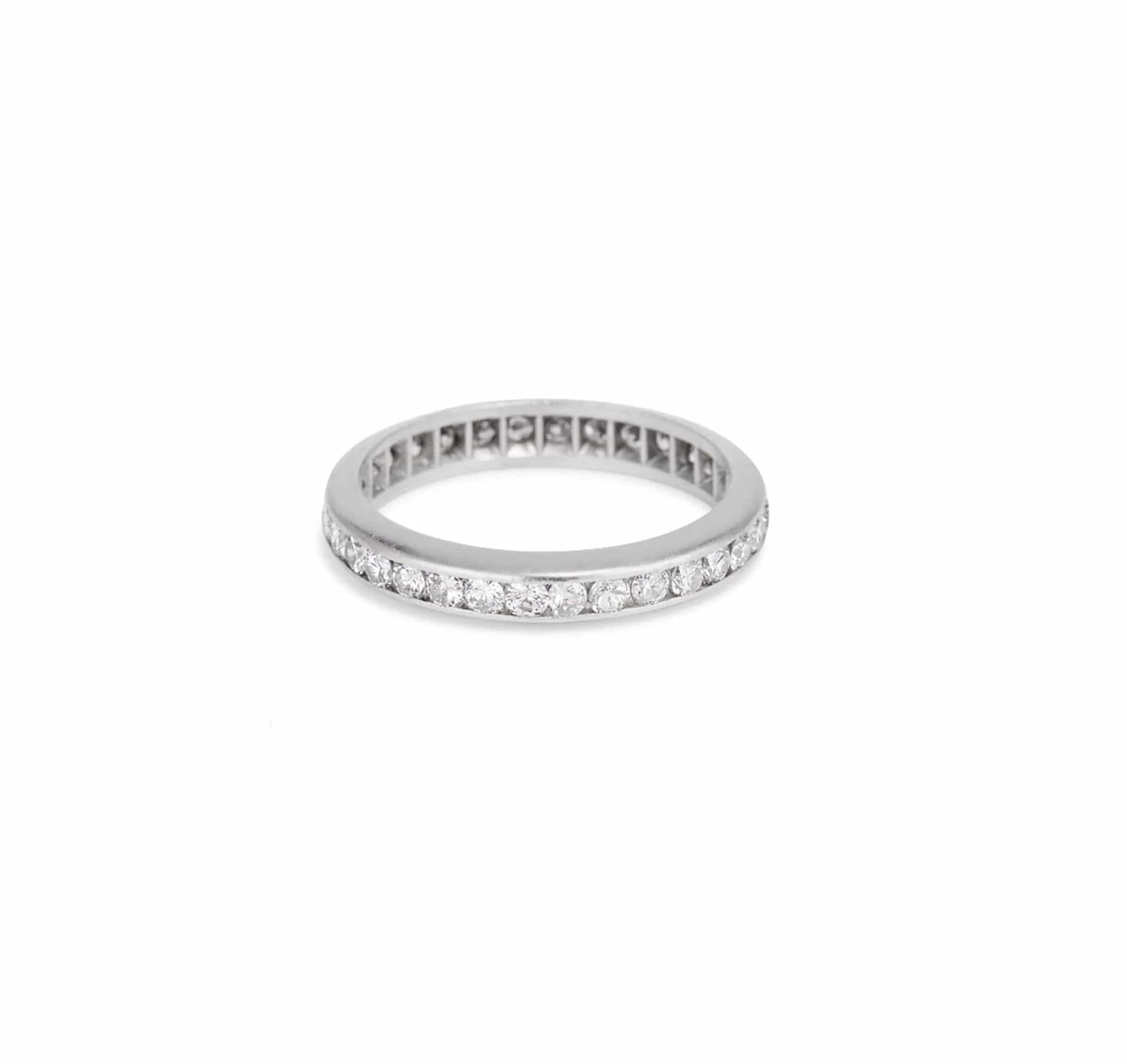 1 Carat Old European Cut Diamond Eternity Band - Image 3